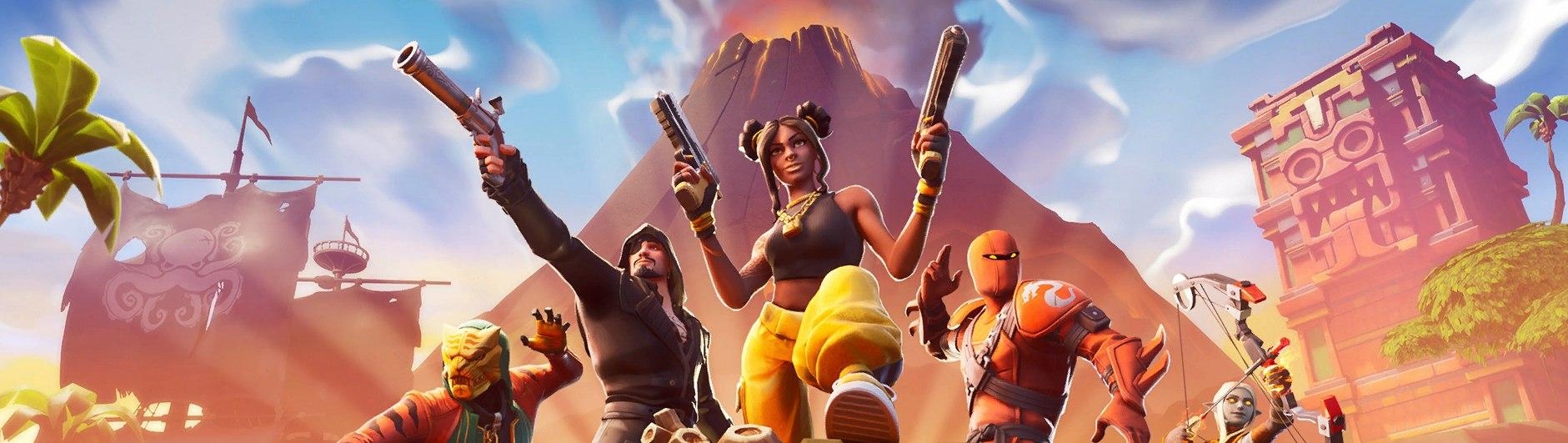 1890x540 Luxe Fortnite wallpaper, Dual Screen