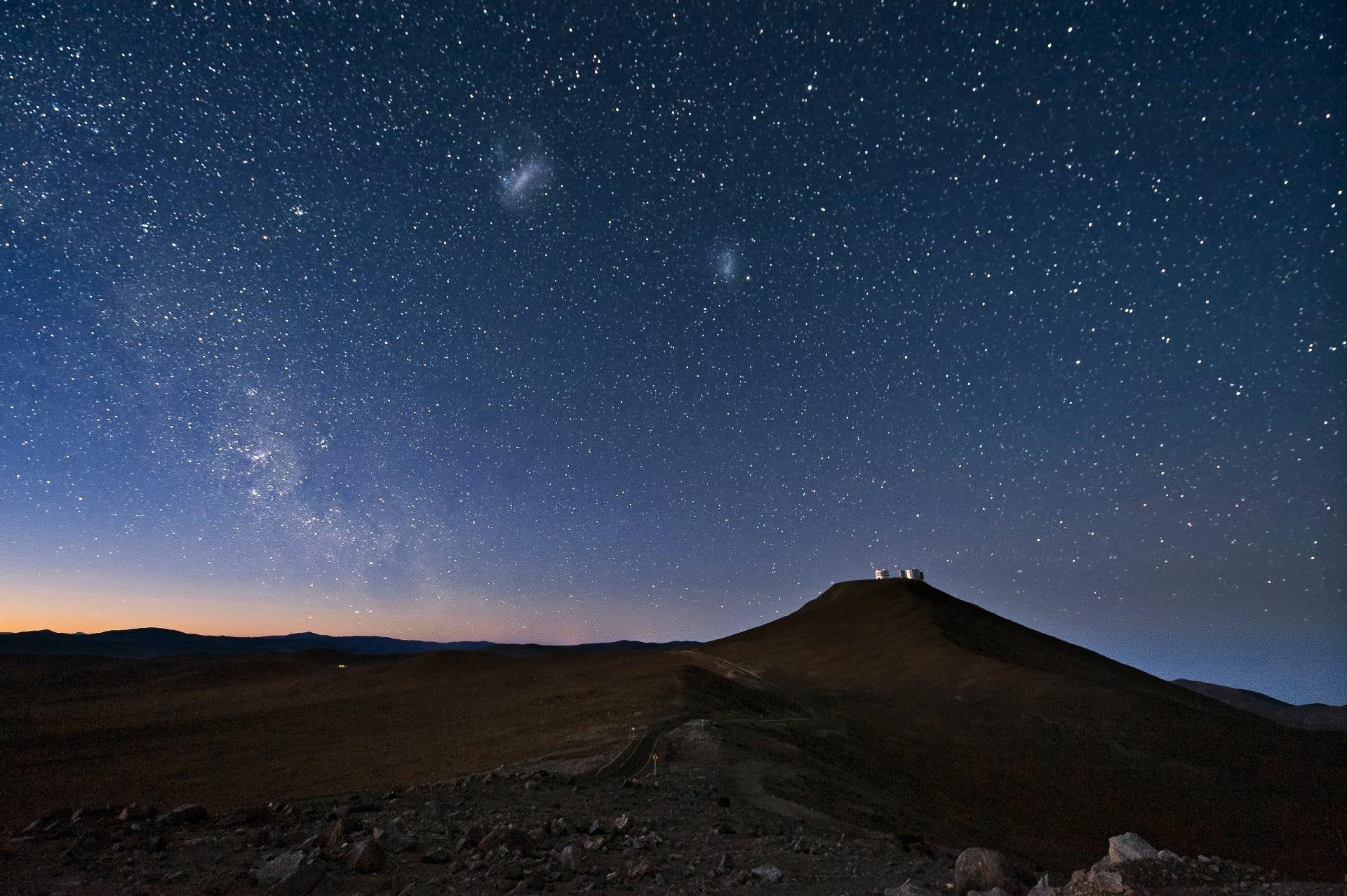 1920x1280 atacama desert chile sky night star magellanic cloud milky way HD, Desktop