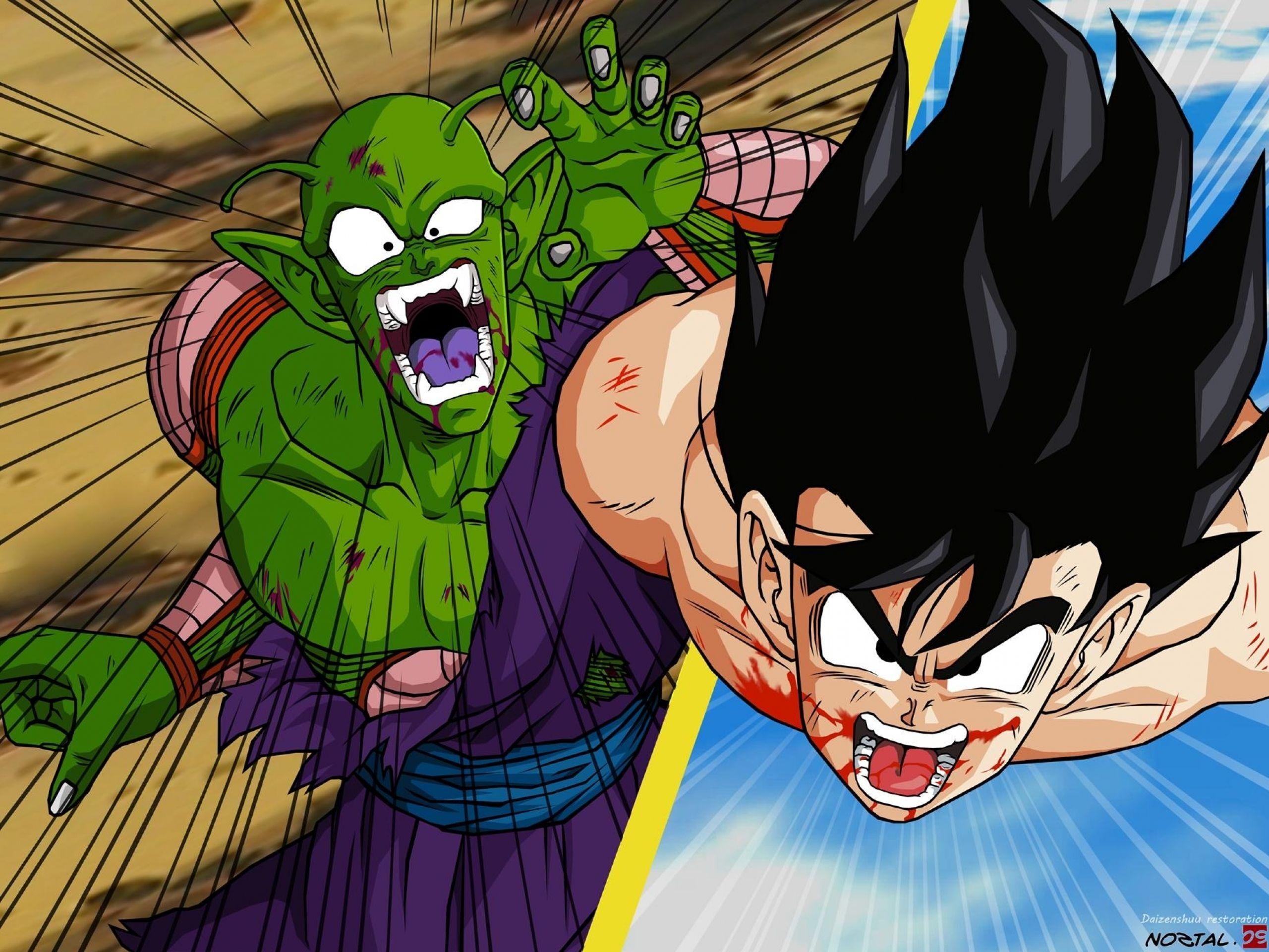 2560x1920 Anime Dragon Ball Goku Piccolo Wallpaper. DBZ. Goku, Desktop