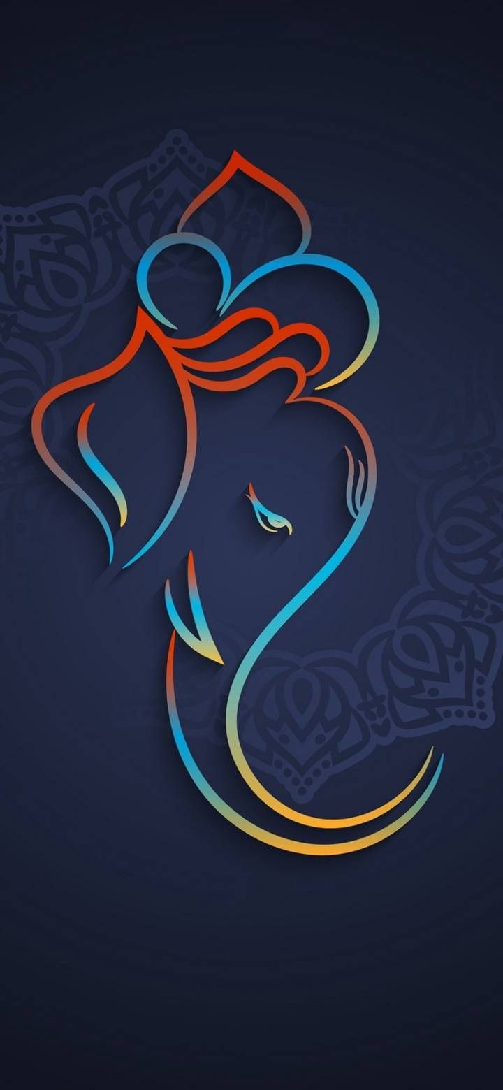 720x1560 wallpaper. Ganesh wallpaper, Ganesh, Ganpati bappa wallpaper, Phone