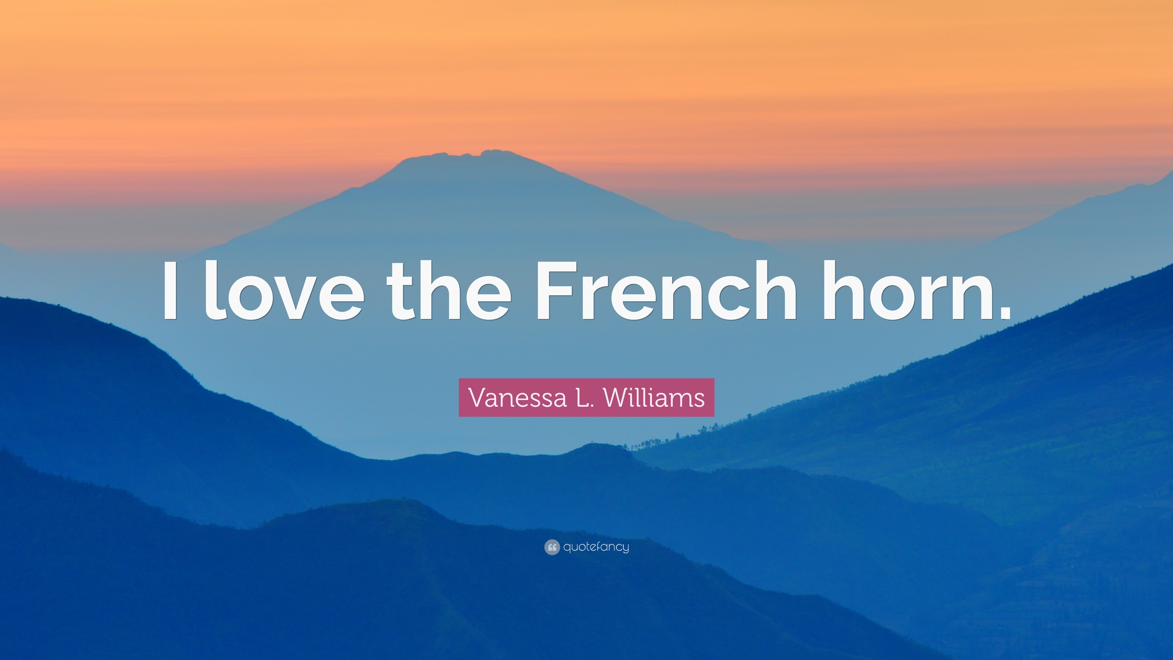 3840x2160 Vanessa L. Williams Quote: “I love the French horn.” 7 wallpaper, Desktop