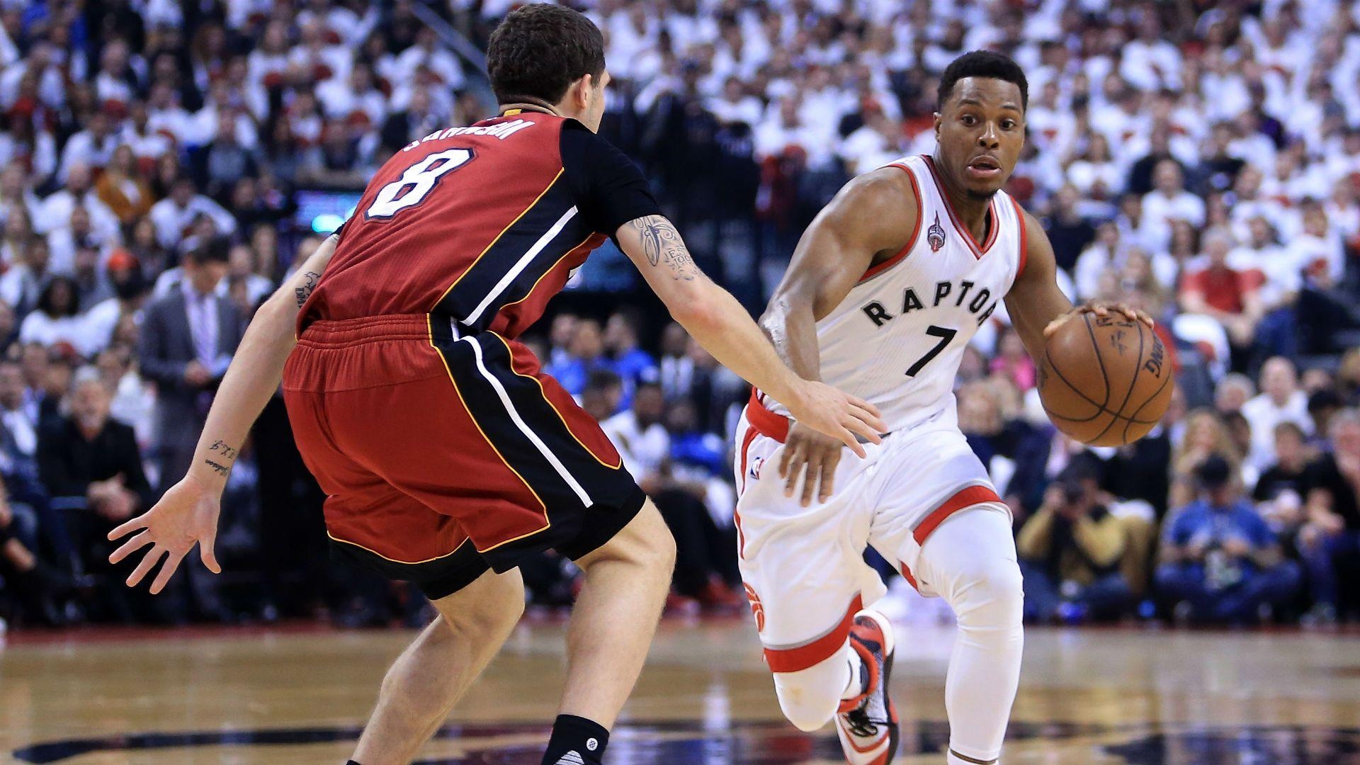 1920x1080 Kyle Lowry's 35 points against Heat send Raptors into East finals, Desktop