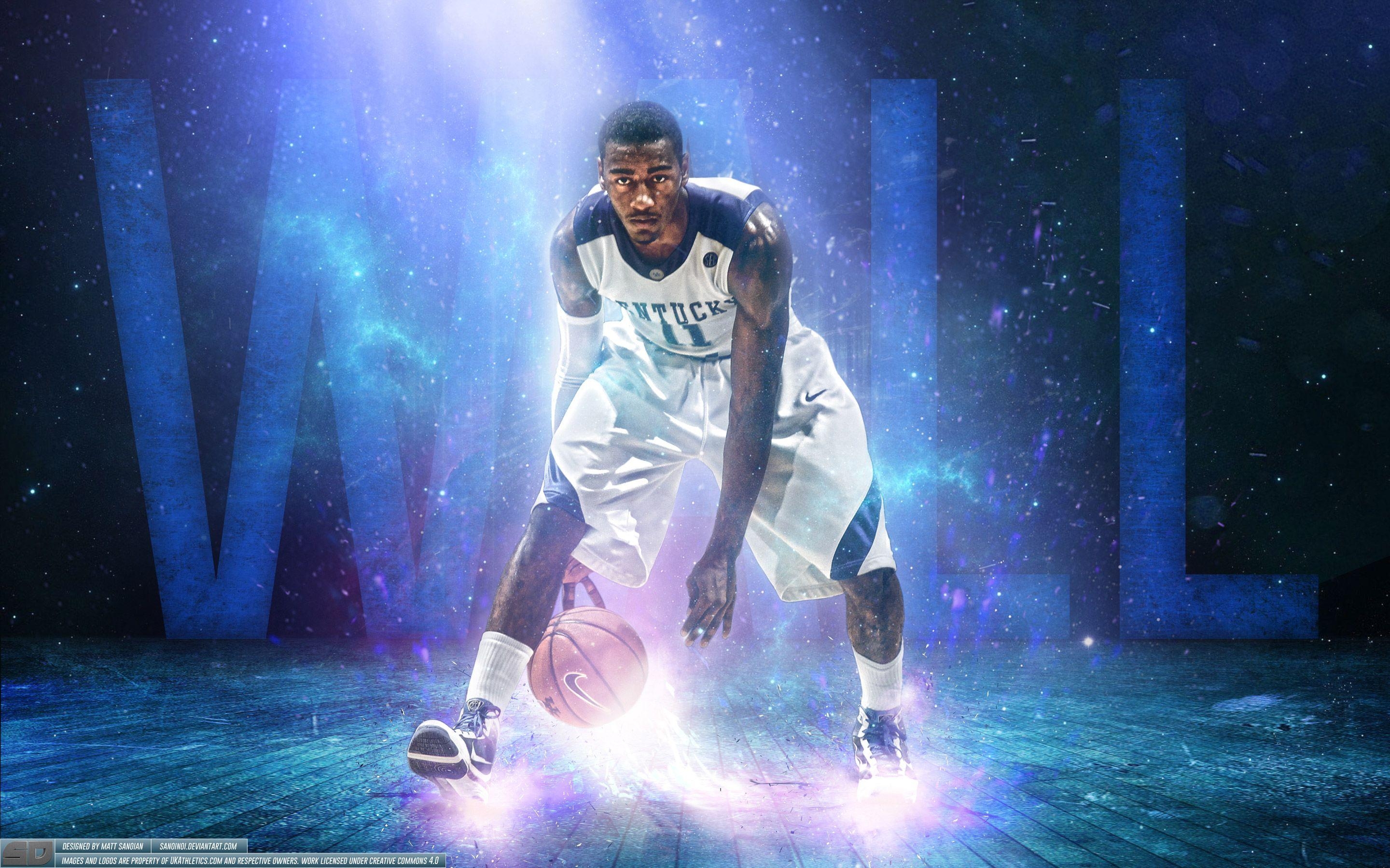 2880x1800 John Wall Kentucky Wildcats Wallpaper. Basketball Wallpaper at, Desktop