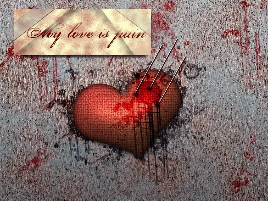 1030x770 Pain of Love hurts Quotes image for sad heart, Desktop