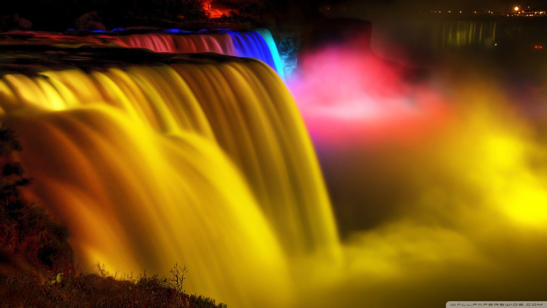 1920x1080 Niagara Falls Night View HD desktop wallpaper, Widescreen, High, Desktop