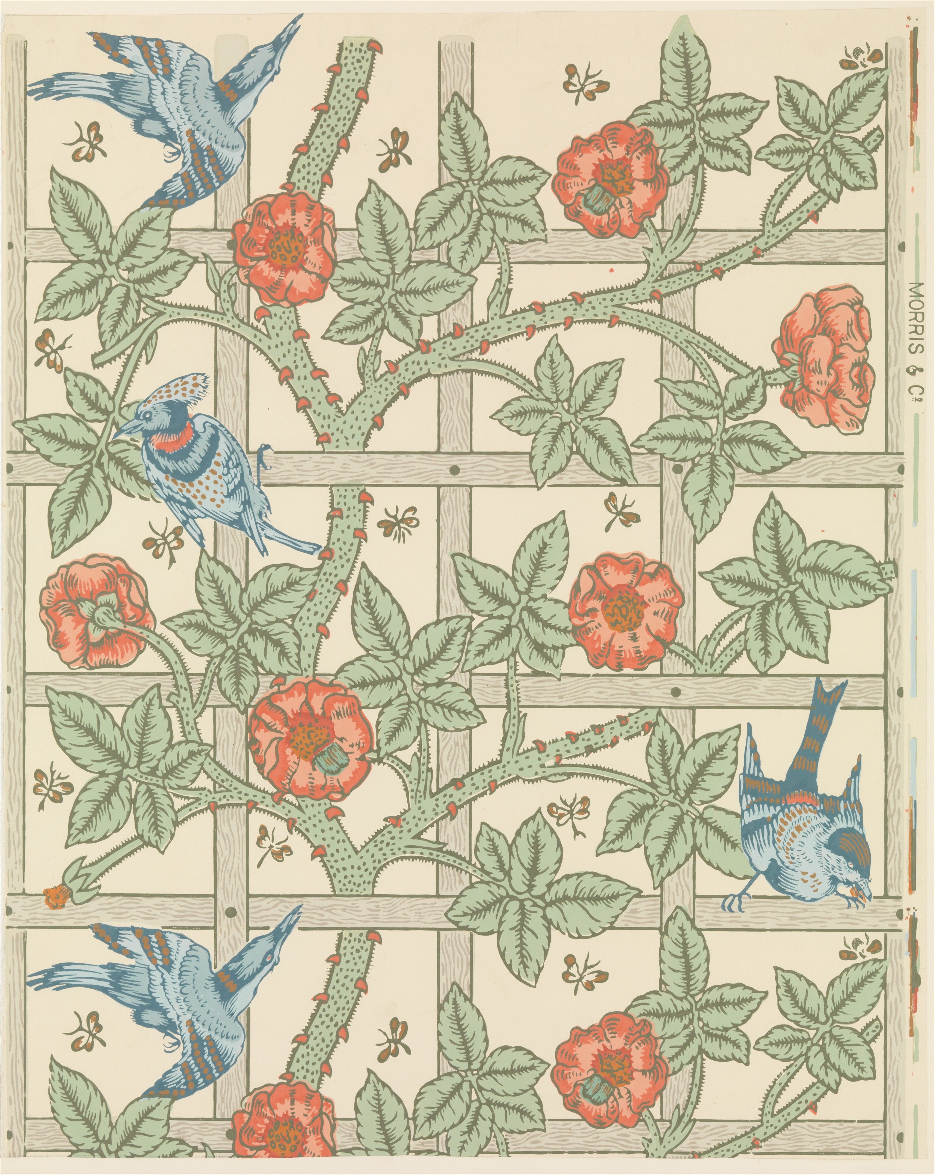 3070x3860 William Morris. Trellis. The Metropolitan Museum of Art, Phone