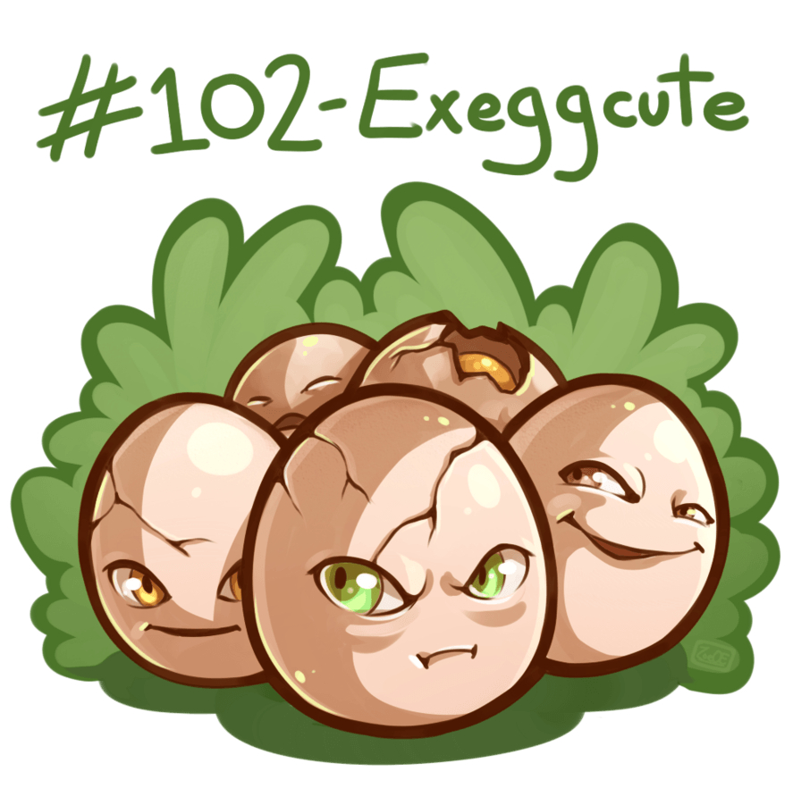 890x910 Exeggcute, Phone