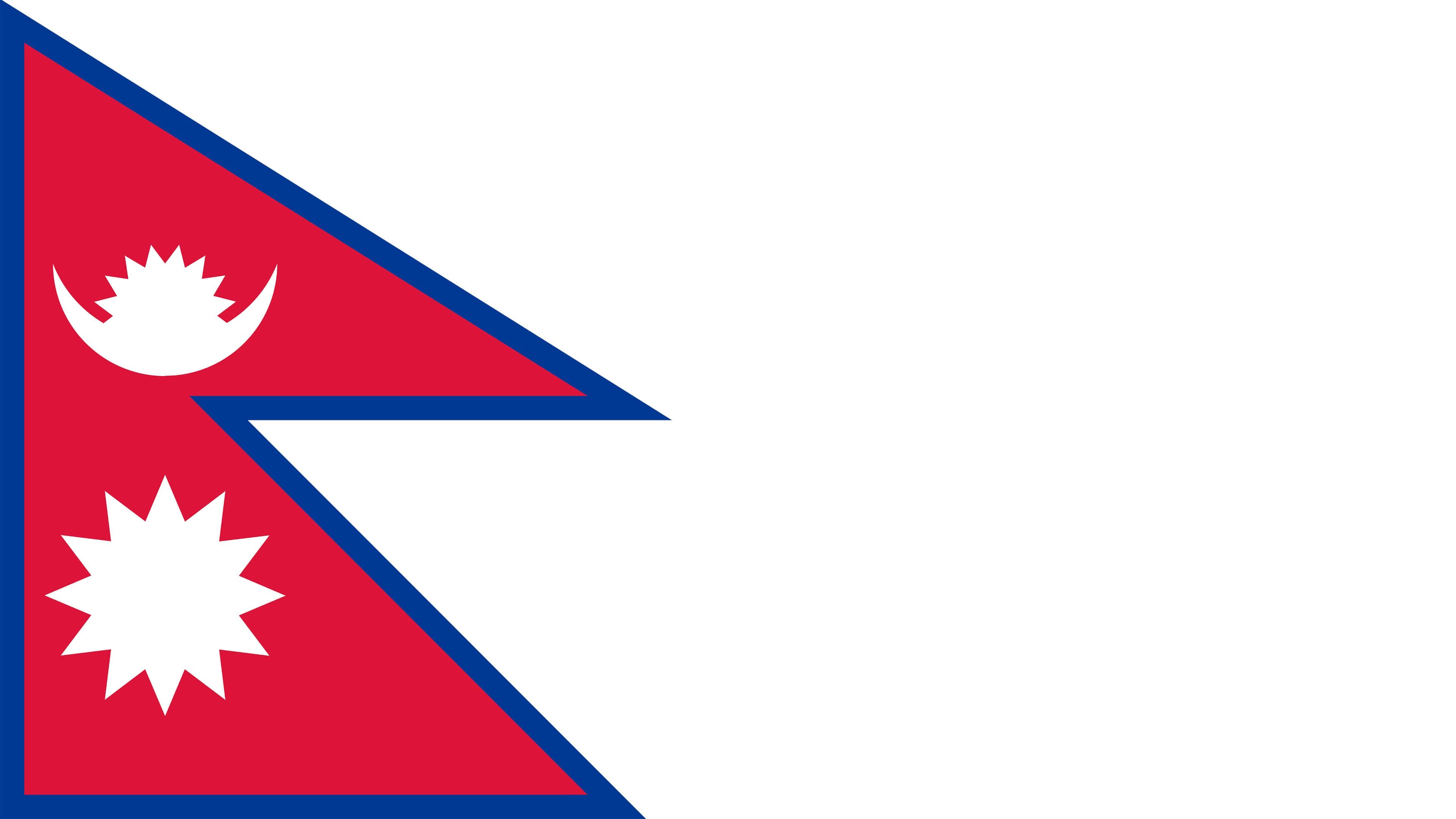 3840x2160 Nepal Flag UHD 4K Wallpaper, Desktop