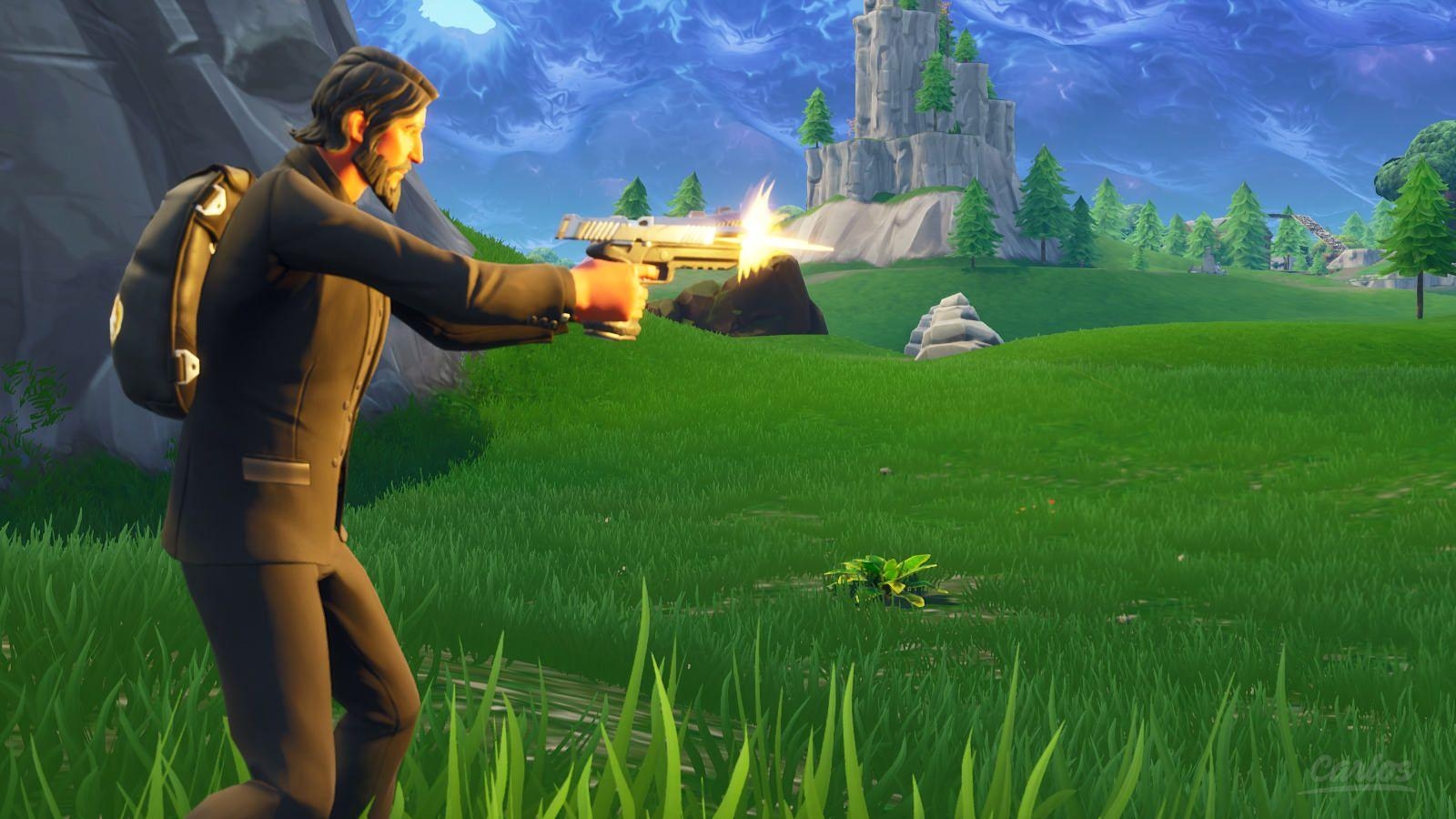 1600x900 Fortnite, John Wick dab wallpaper, Desktop