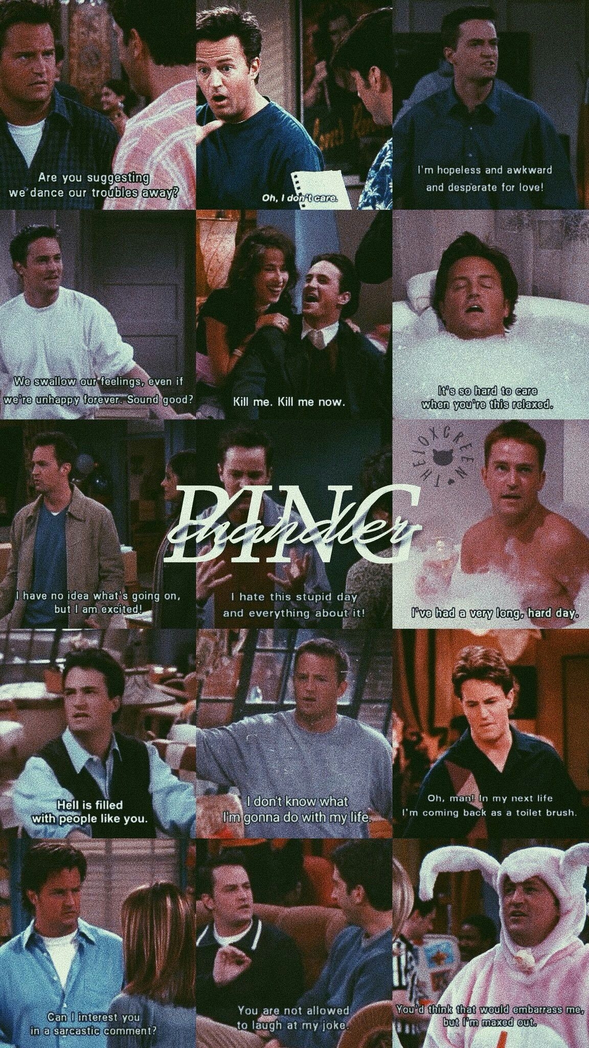 1160x2050 Chandler Bing Wallpaper, HD Chandler Bing Background on WallpaperBat, Phone