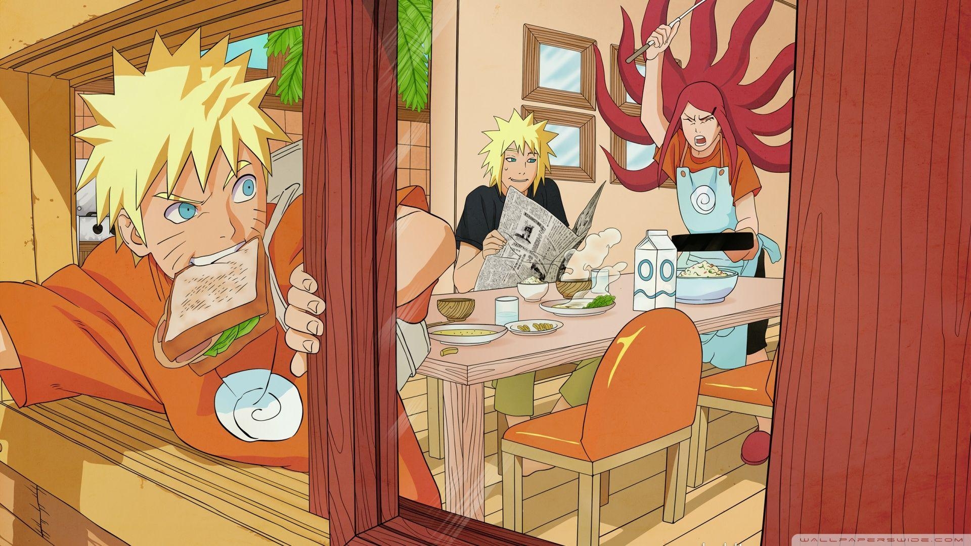 1920x1080 Naruto Uzumaki Family HD desktop wallpaper, Widescreen, Desktop