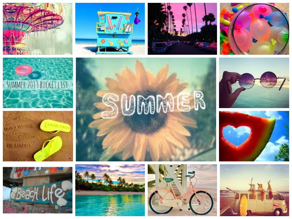 1030x770 21++ Summer Collage Wallpaper HD, Desktop