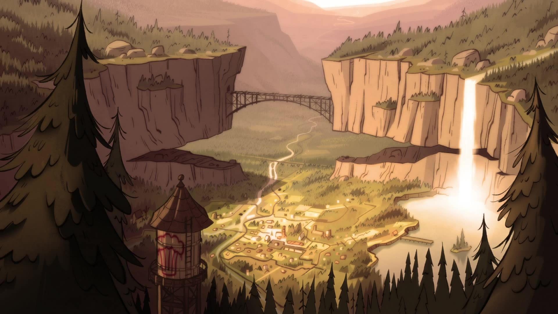 1920x1080 Gravity Falls Wallpaper, Desktop