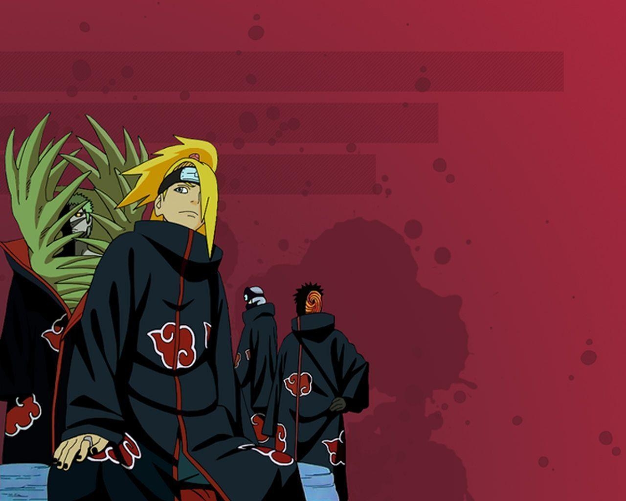 1280x1030 Wallpaper For > Akatsuki Zetsu Wallpaper, Desktop