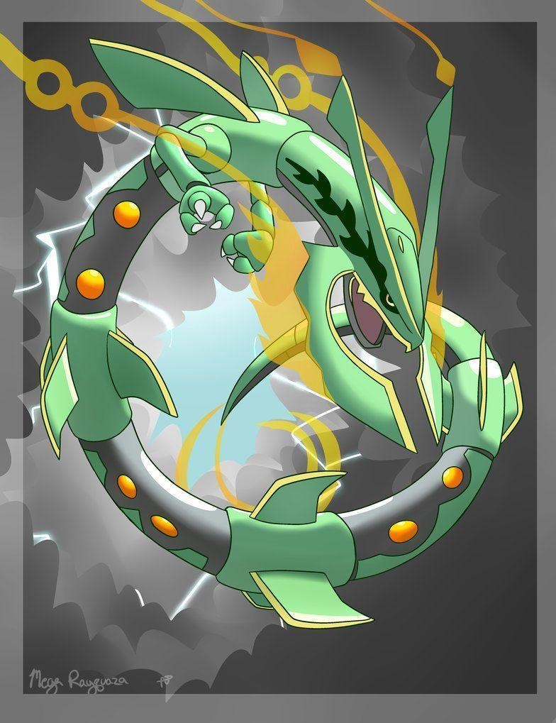 790x1020 Pokemon Mega Rayquaza Wallpaper 64902, Phone