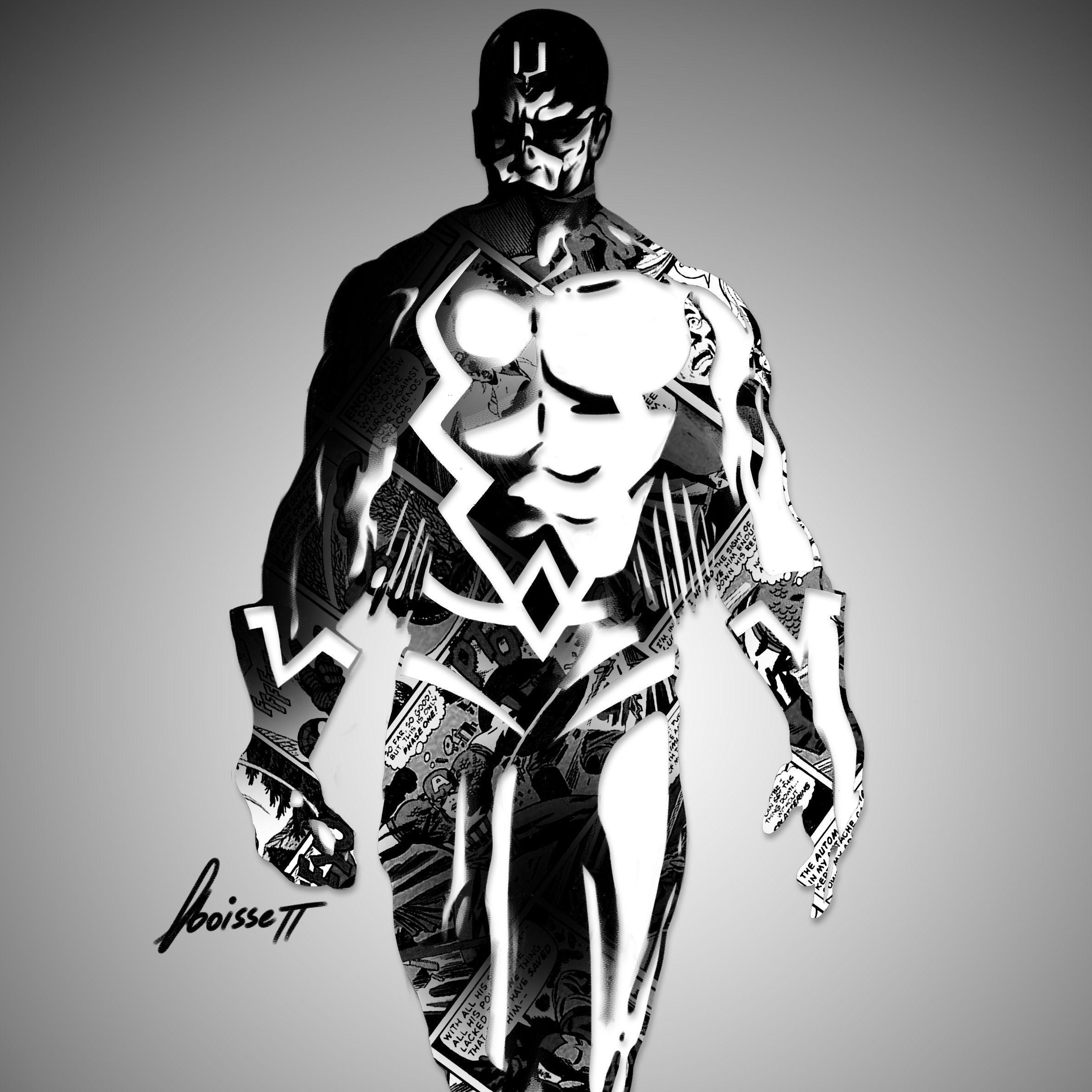 2380x2380 Black Bolt Wallpaper 35194, Phone