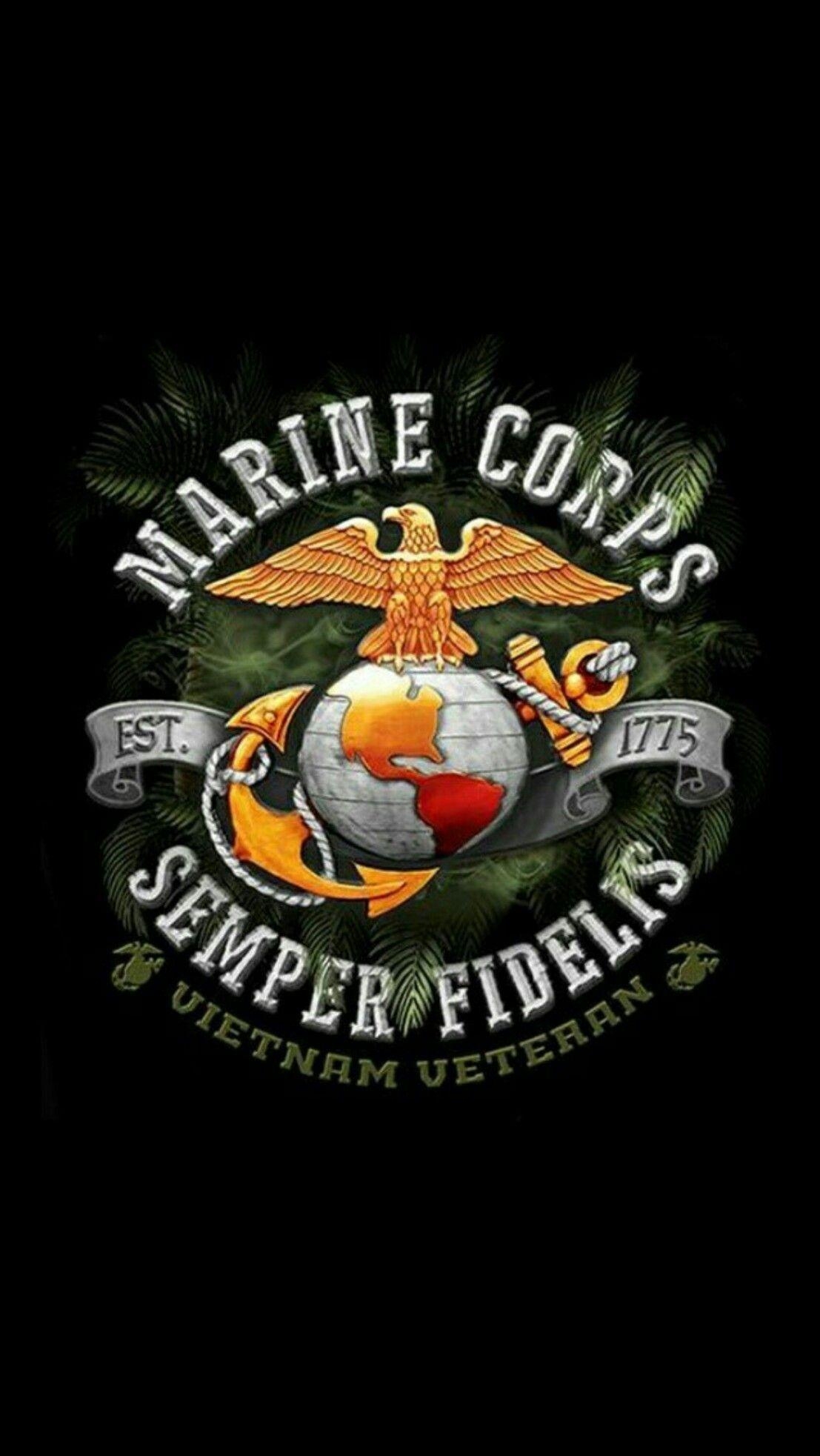 1110x1970 USMC Logo Wallpaper, Phone