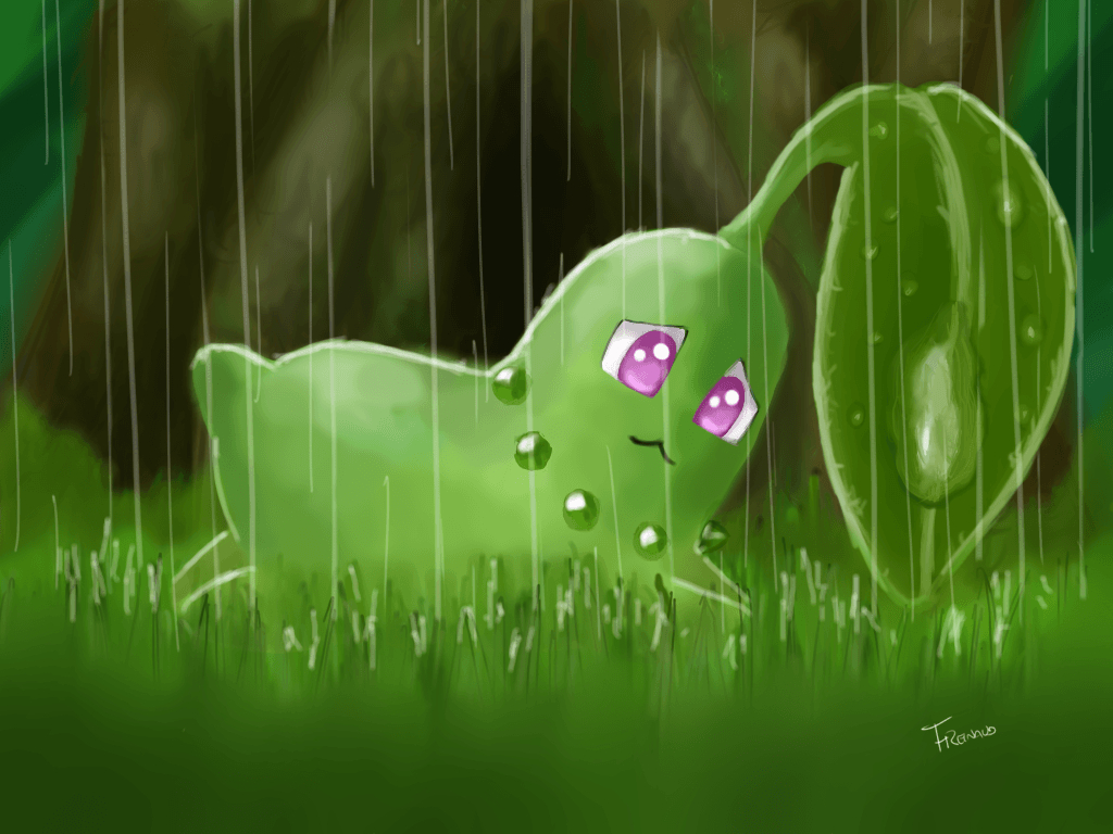 1030x770 Wild Chikorita, Desktop