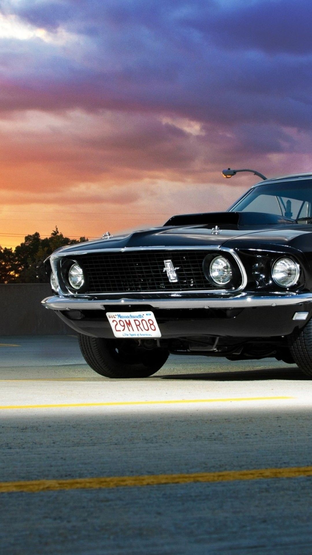 1080x1920 Classic Mustang iPhone Wallpaper, Phone