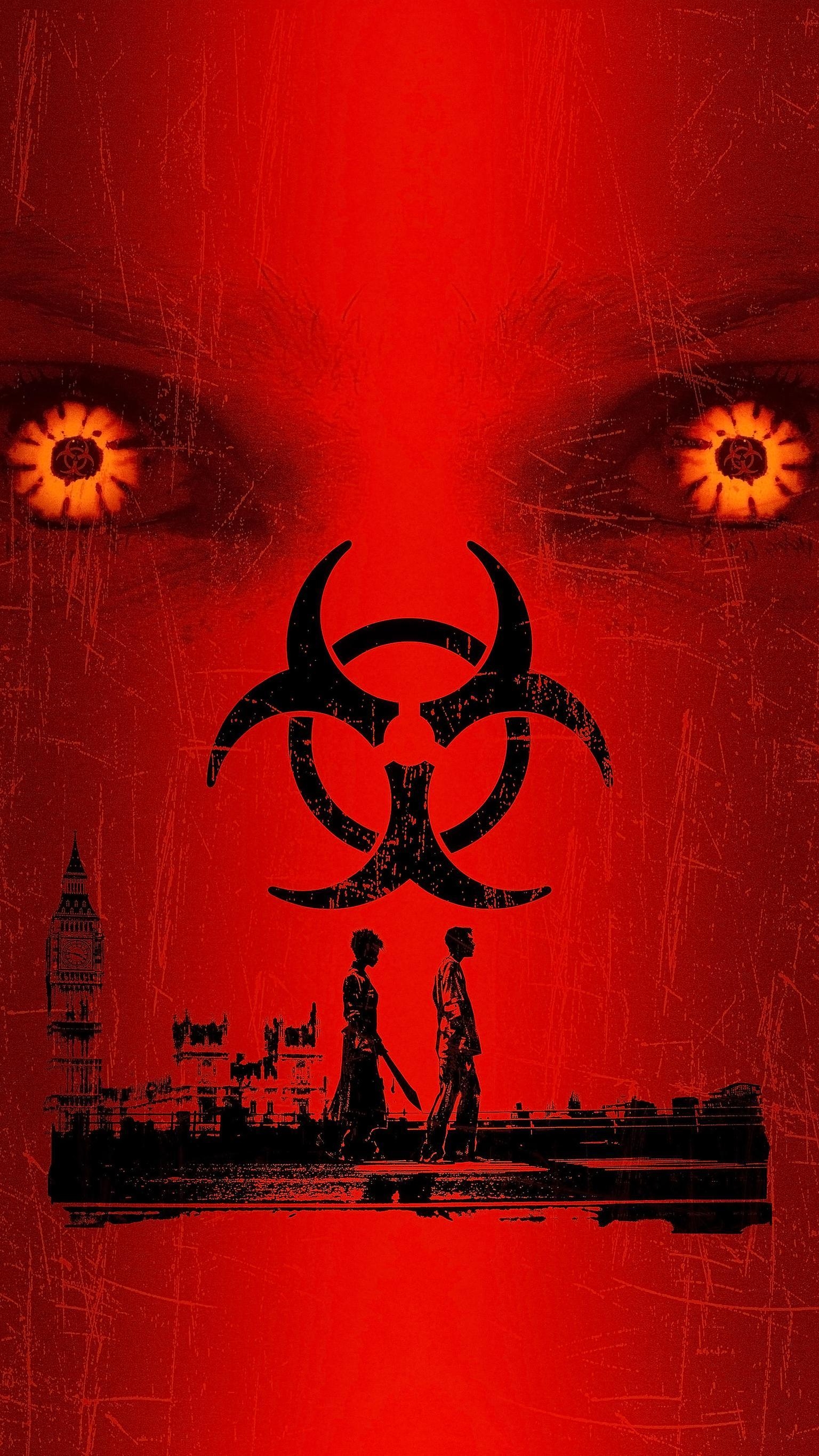 1540x2740 Days Later (2002) Phone Wallpaper, Phone