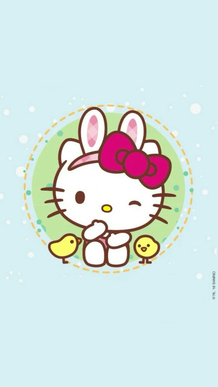 720x1280 Hello Kitty Easter Wallpaper, Phone