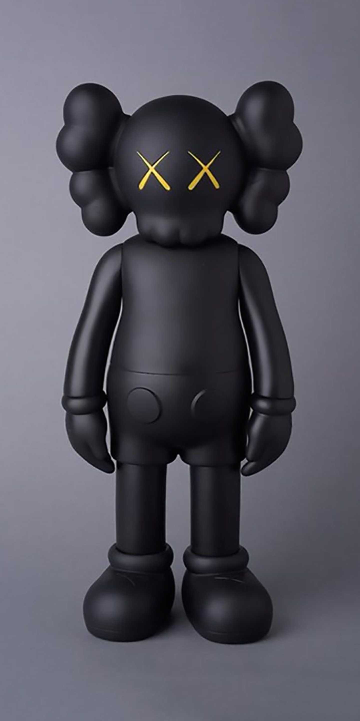 1440x2880 Black Kaws Wallpaper, Phone