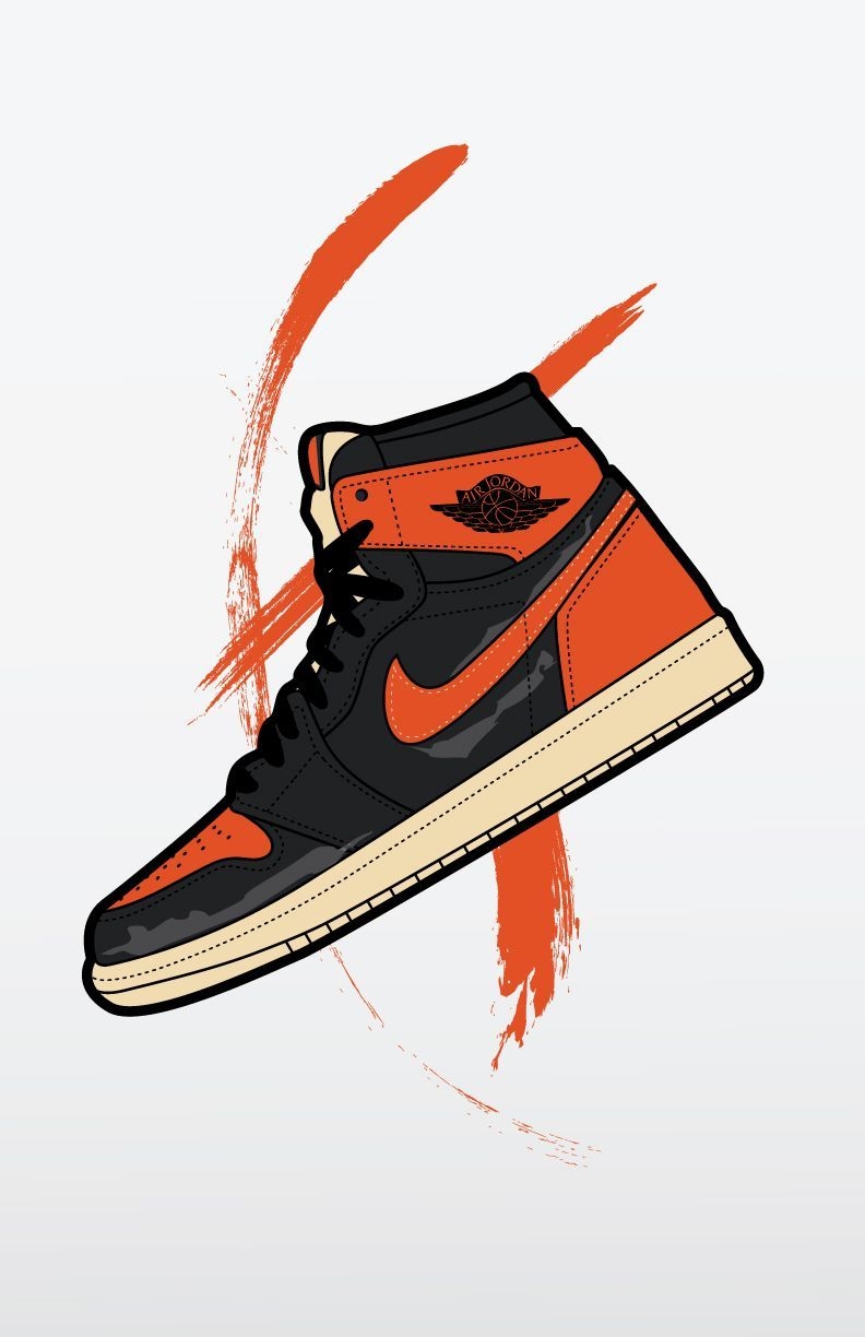 800x1230 SHATTERED BACKBOARD JORDAN 1 IPHONE WALLPAPER. Nike art, Shoes wallpaper, All nike shoes, Phone