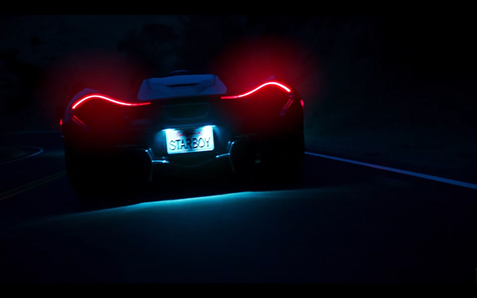 1920x1200 Starboy, The Weeknd Performing Ft. Daft Punk. Featuring McLaren P1 Road Car +Debrief Lyrics, Desktop