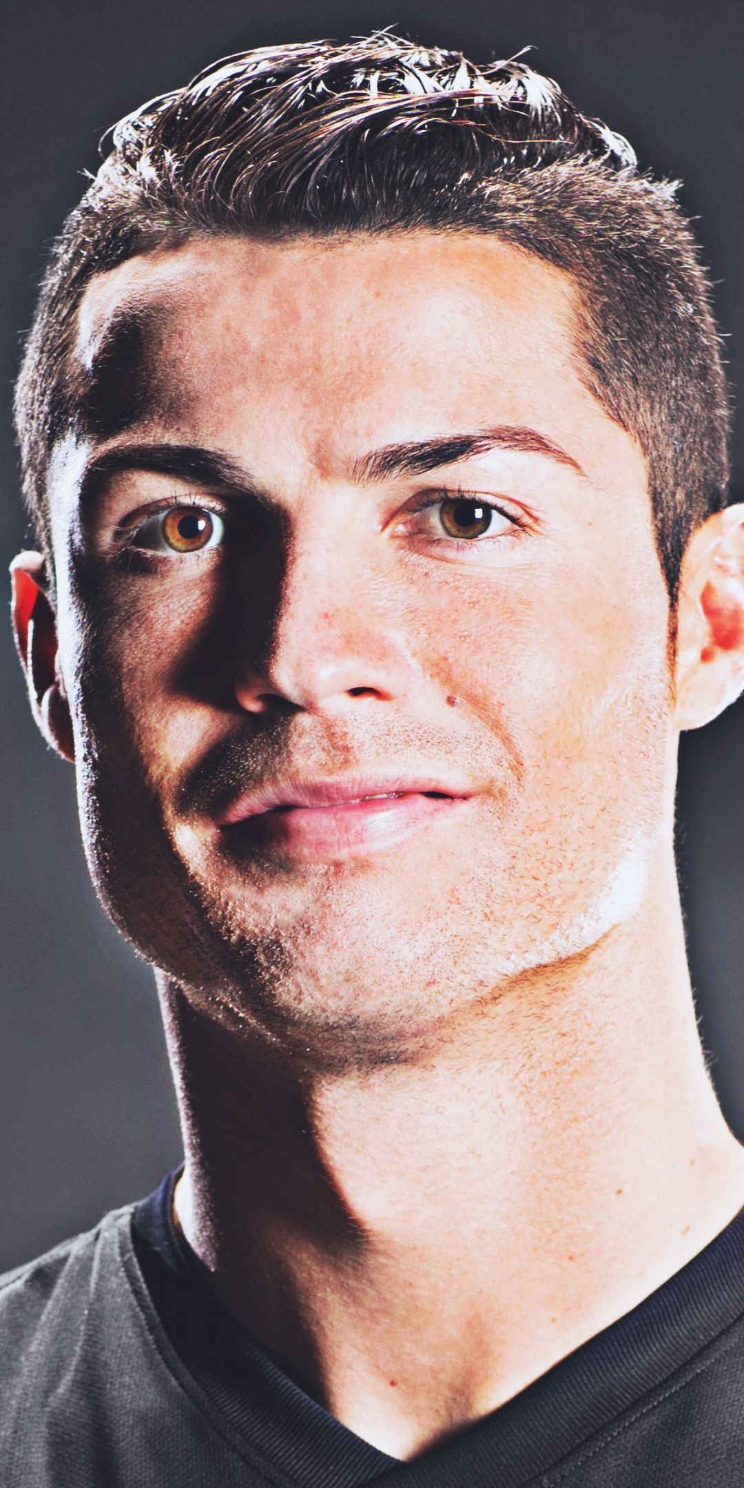 1080x2160 Footballer, portrait, smile, Cristiano Ronaldo,  wallpaper. Cristino ronaldo, Cristiano ronaldo hairstyle, Cristano ronaldo, Phone