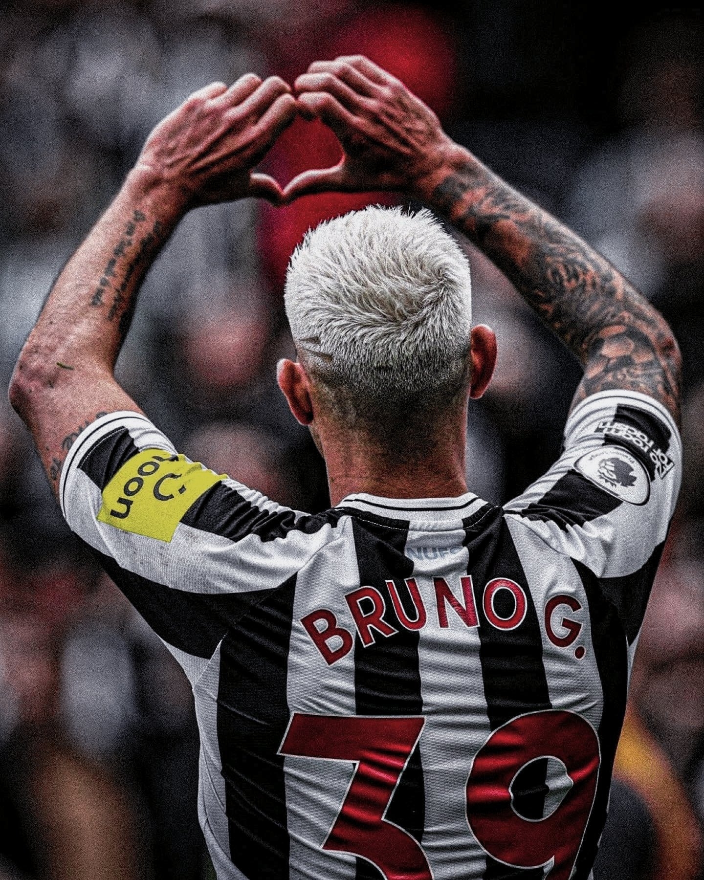 1440x1800 Bruno Guimarães Sunday Newcastle fans 3️⃣9️⃣, Phone