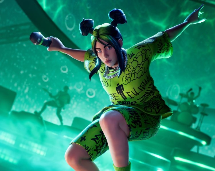 750x600 Green Roots Billie Fortnite wallpaper, Desktop