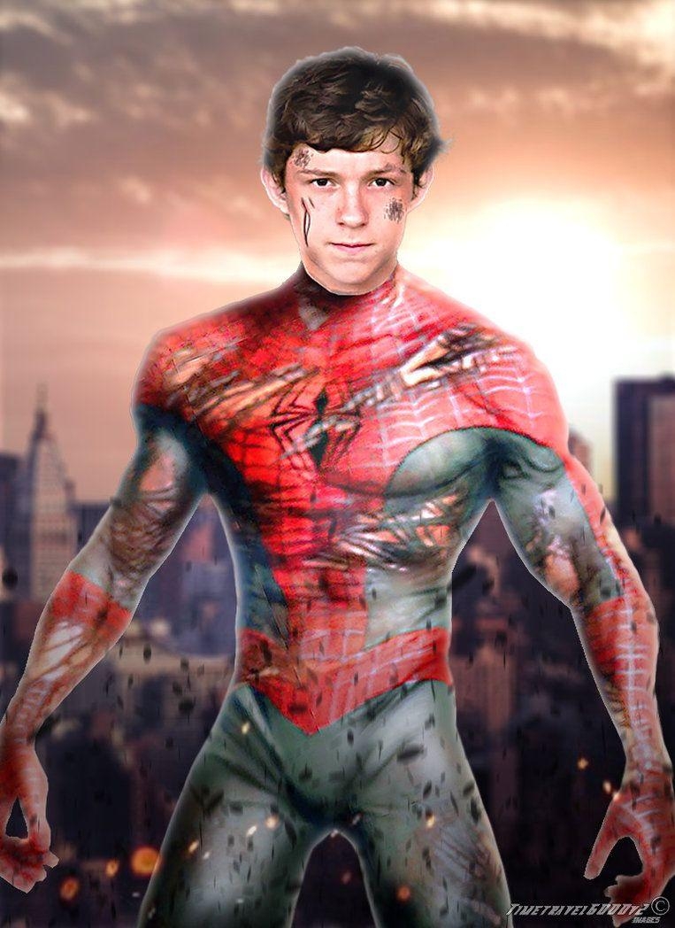 770x1050 Tom Holland As Spider Man, Phone