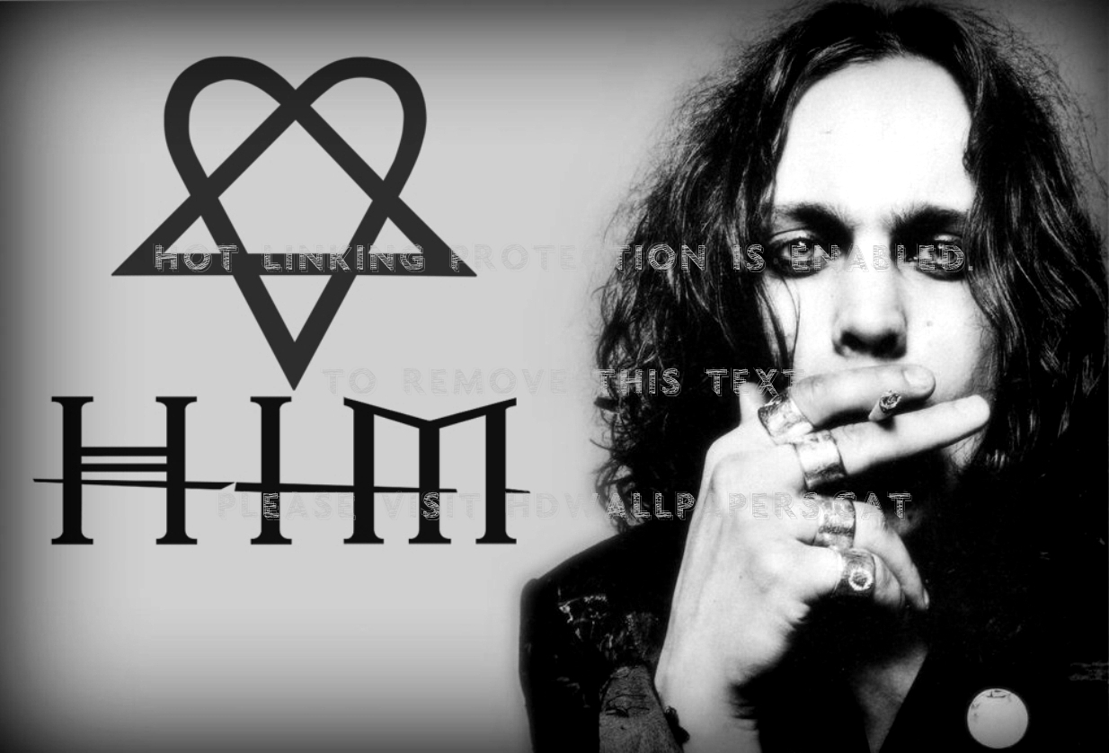 1240x840 ville valo (him) people band music, Desktop