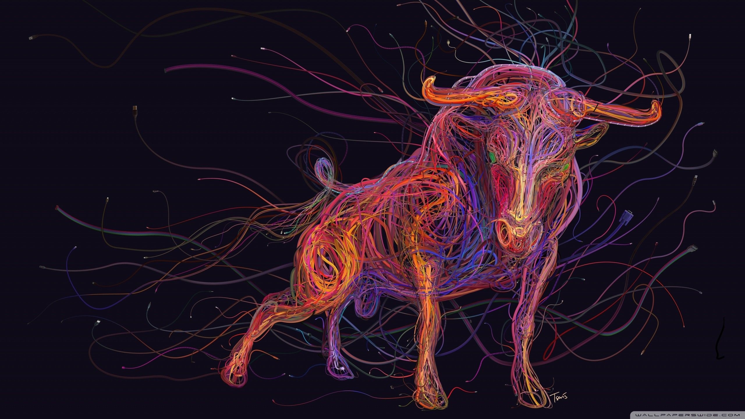 2560x1440 Aesthetic Zodiac Wallpaper Taurus Wallpaper Portal, Desktop