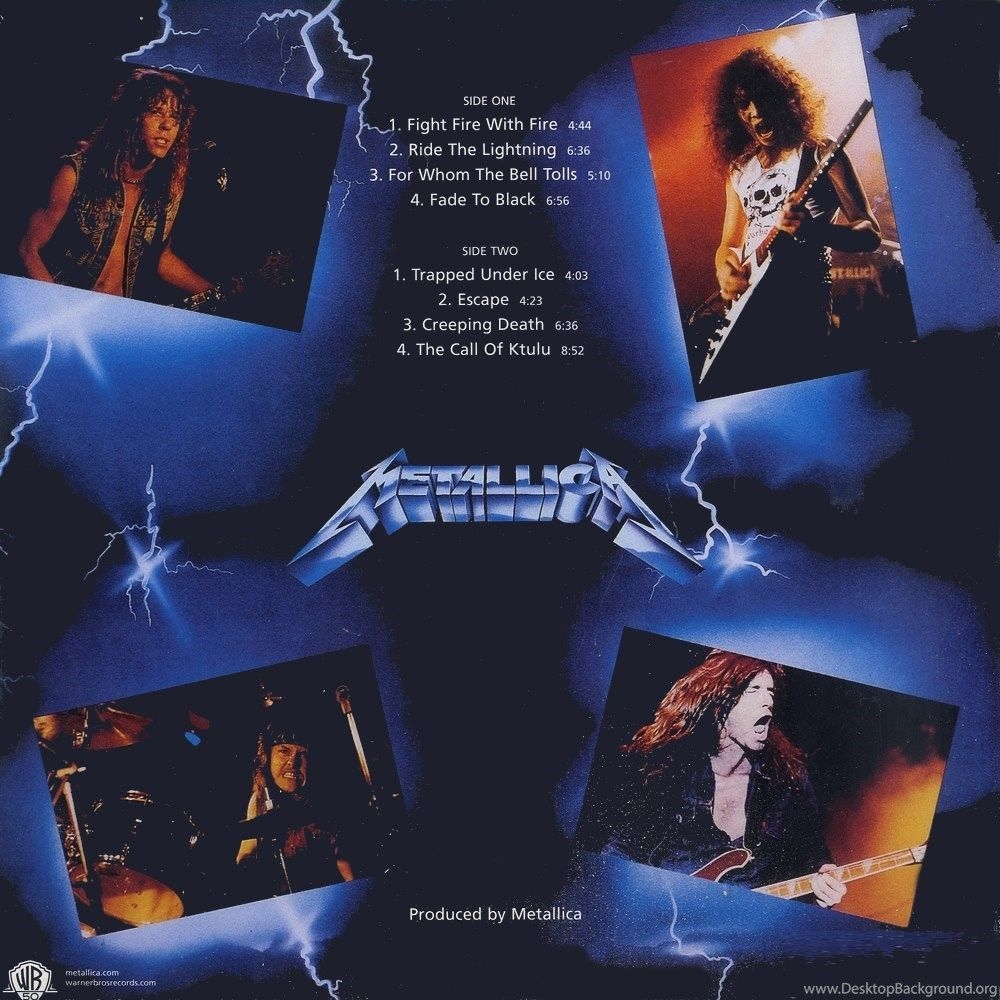 1000x1000 RePin Image: Metallica Ride The Lightning Desktop Background, Phone