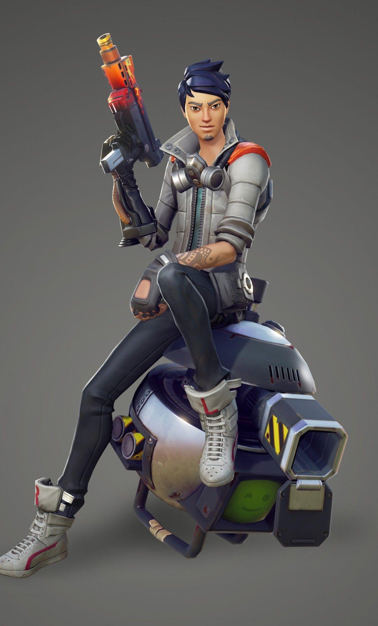 1280x2120 Outlander Fortnite wallpaper, Phone