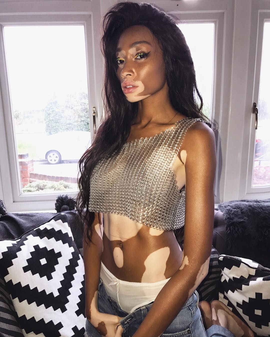 1080x1350 Winnie Harlow Wallpaper InstaFitGirls, Phone