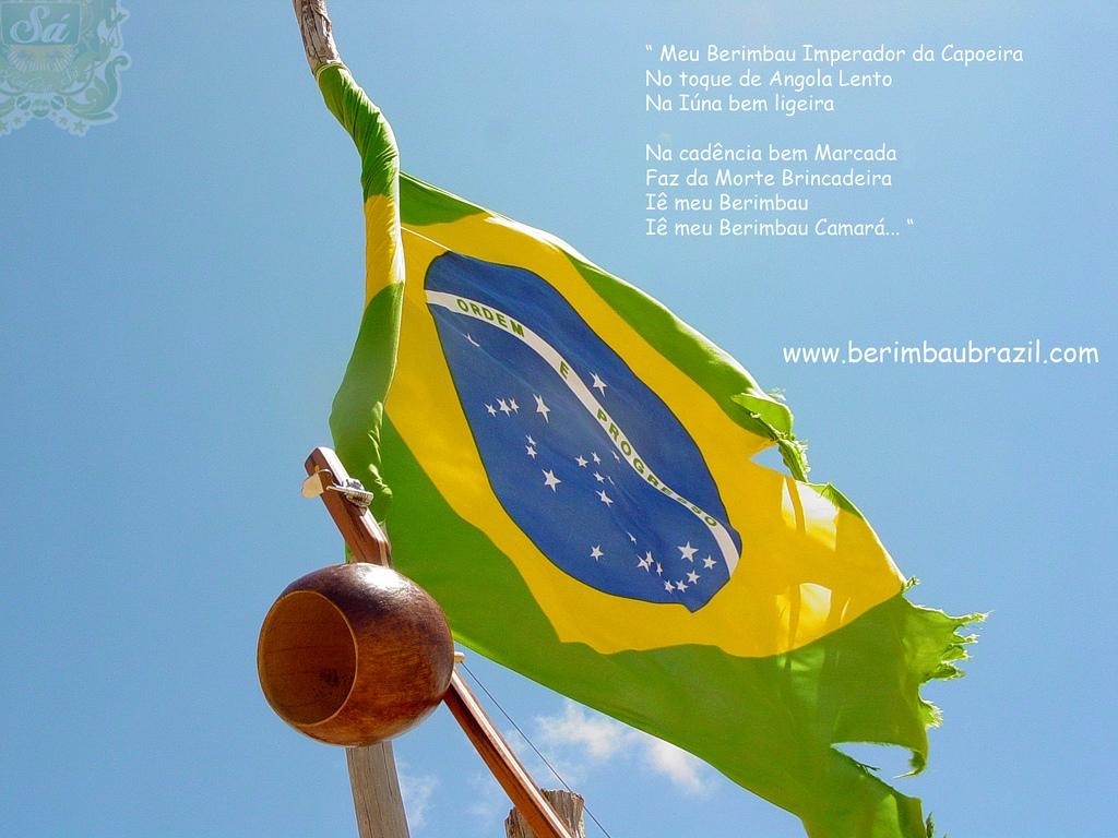 1030x770 Berimbau Brazil Contemporâneo Brasil Flag Sky Blue Bahia Photo, Desktop