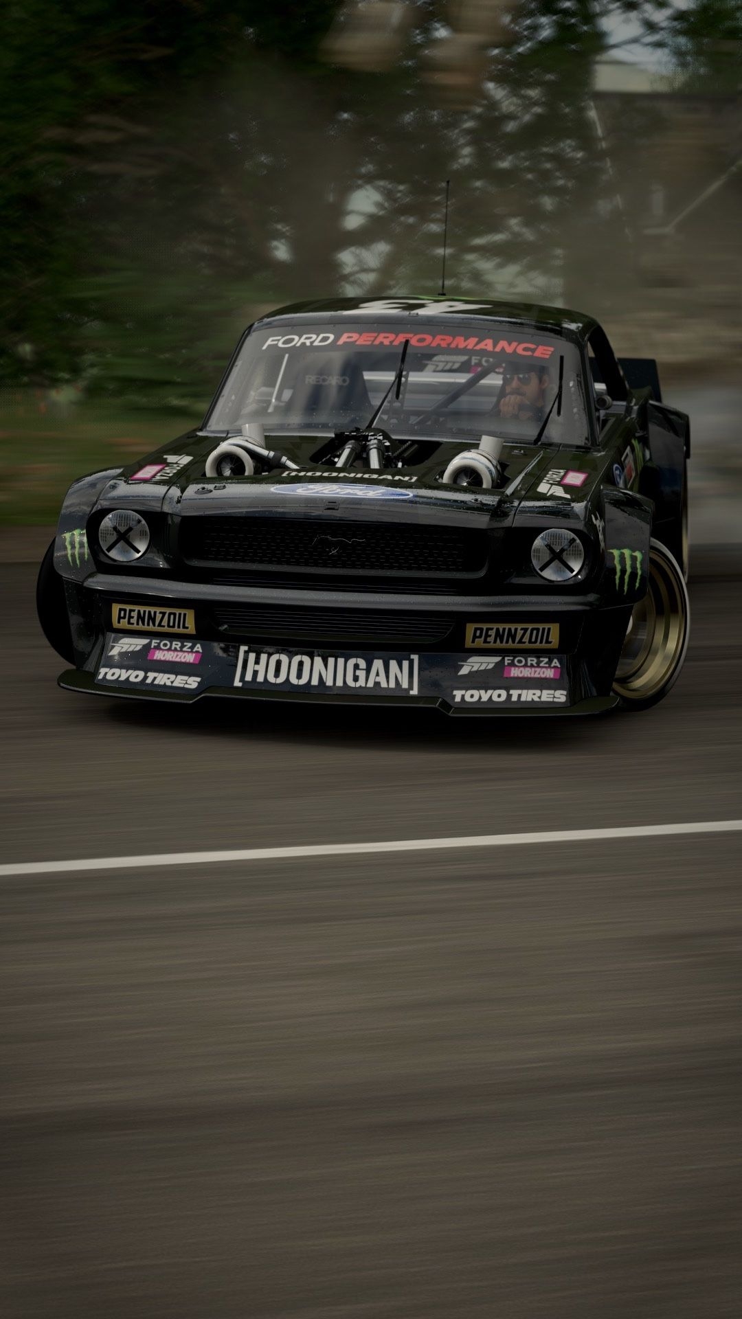 1080x1920 Gymkhana 10 Ford “Hoonicorn” Mustang Wallpaper. Mustang wallpaper, Mustang, Super cars, Phone