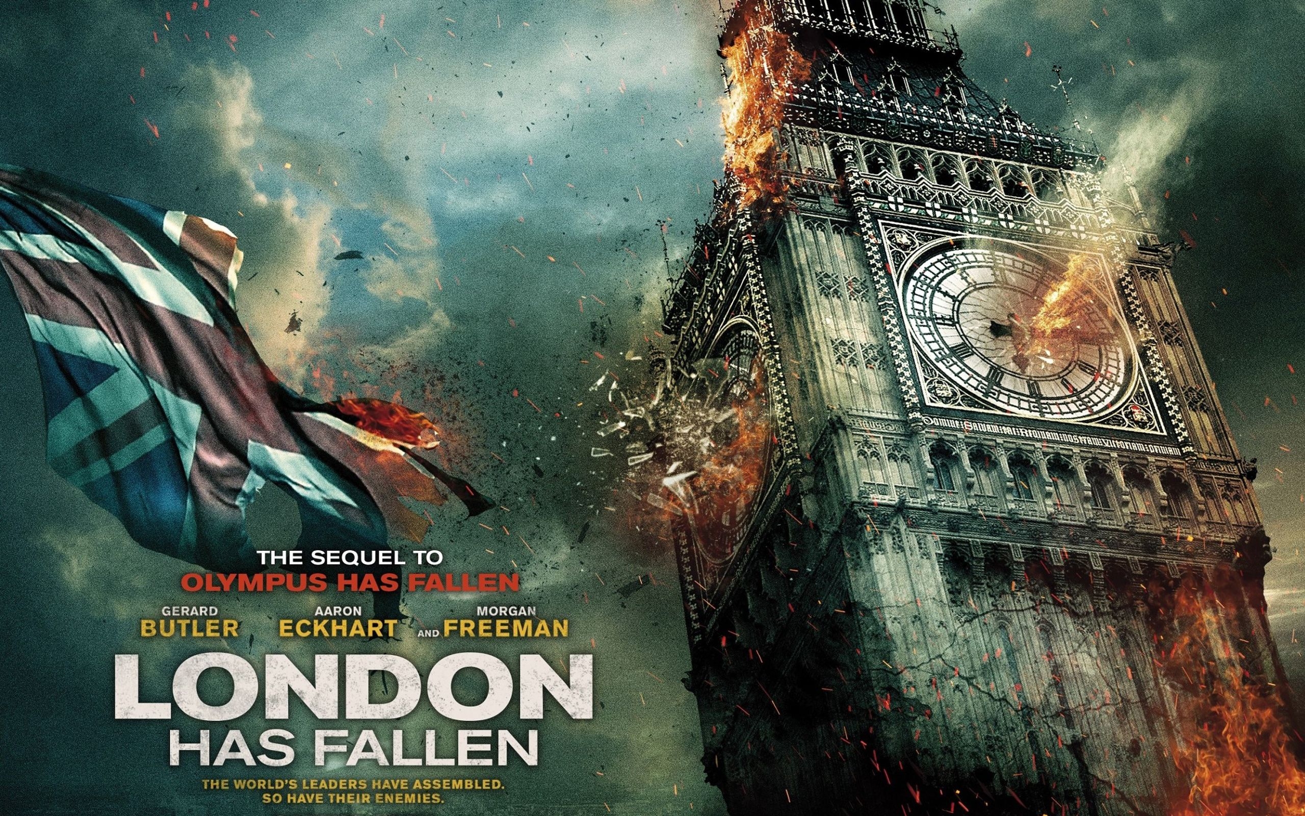 2560x1600 HD London Has Fallen Movie Wallpaper, Desktop