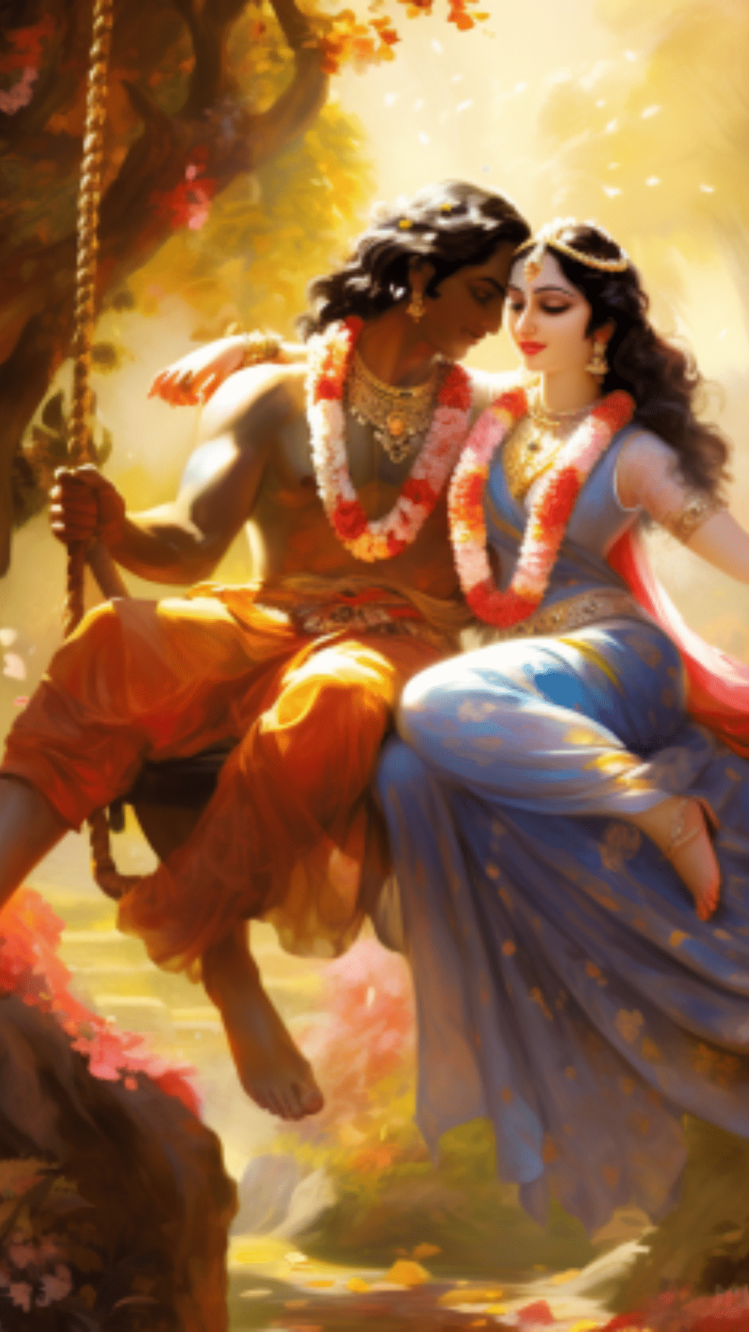 1080x1920 Radha Krishna AI image. Beautiful AI, Phone