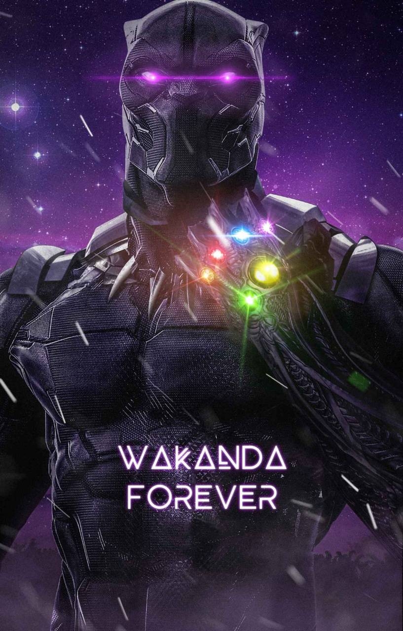 820x1280 Black panther wallpaper, Phone