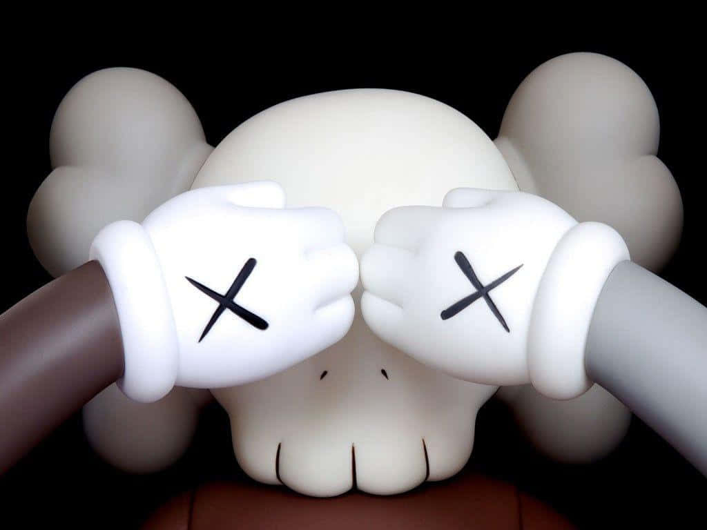 1030x770 Kaws Black And White Wallpaper, Desktop