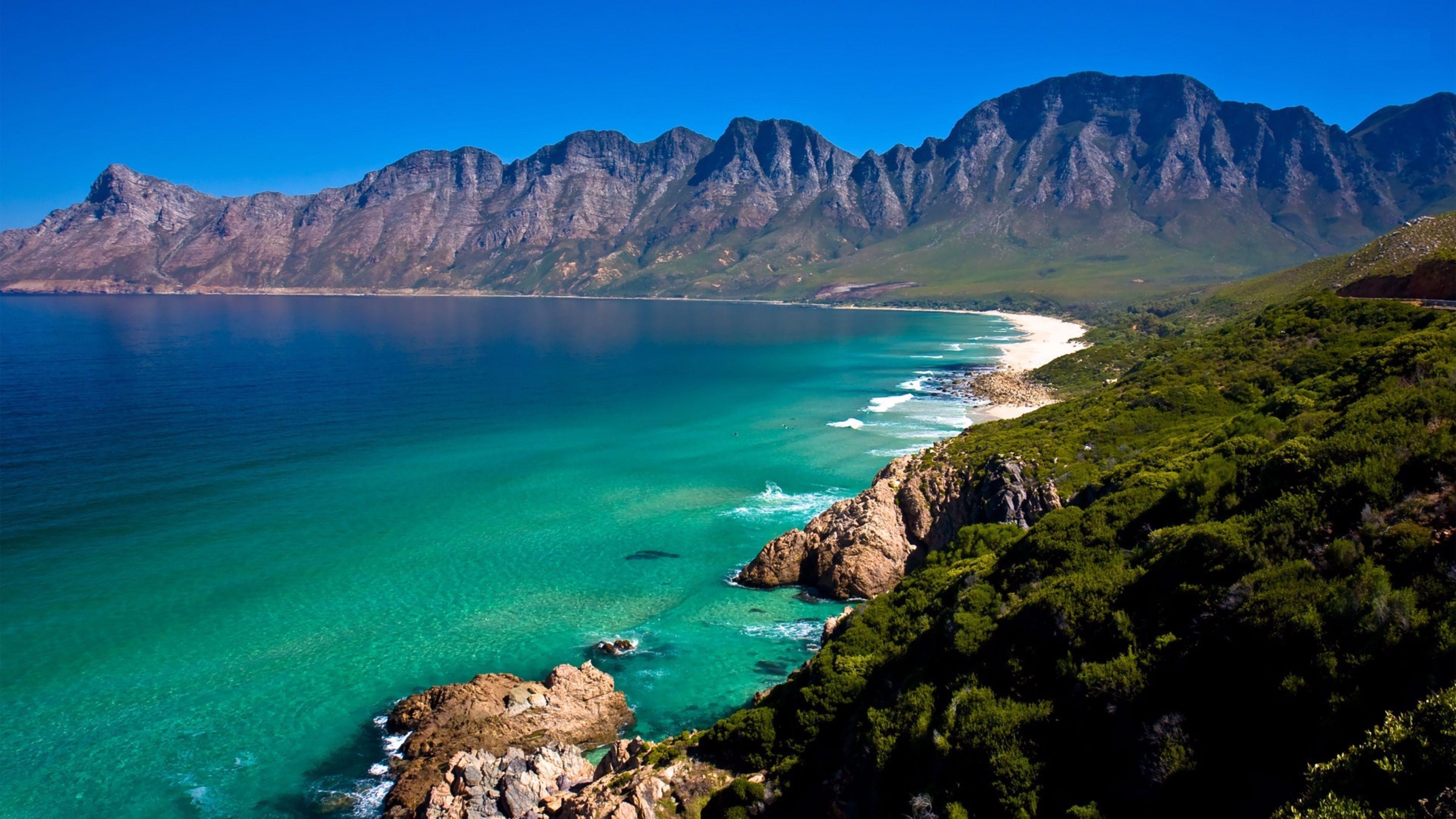 3840x2160 Beach 4K Cape Town, South Africa Wallpaper. Free 4K Wallpaper, Desktop