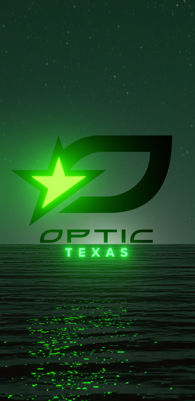 640x1320 I made an OpTic Texas phone wallpaper using Blender! (I'm very new to Blender so any feedback is appreciated), Phone