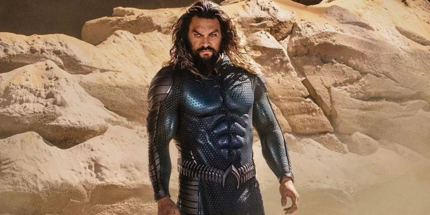 1400x700 Aquaman 2 Image Show Off Jason Momoa on the Atlantean Throne, Dual Screen