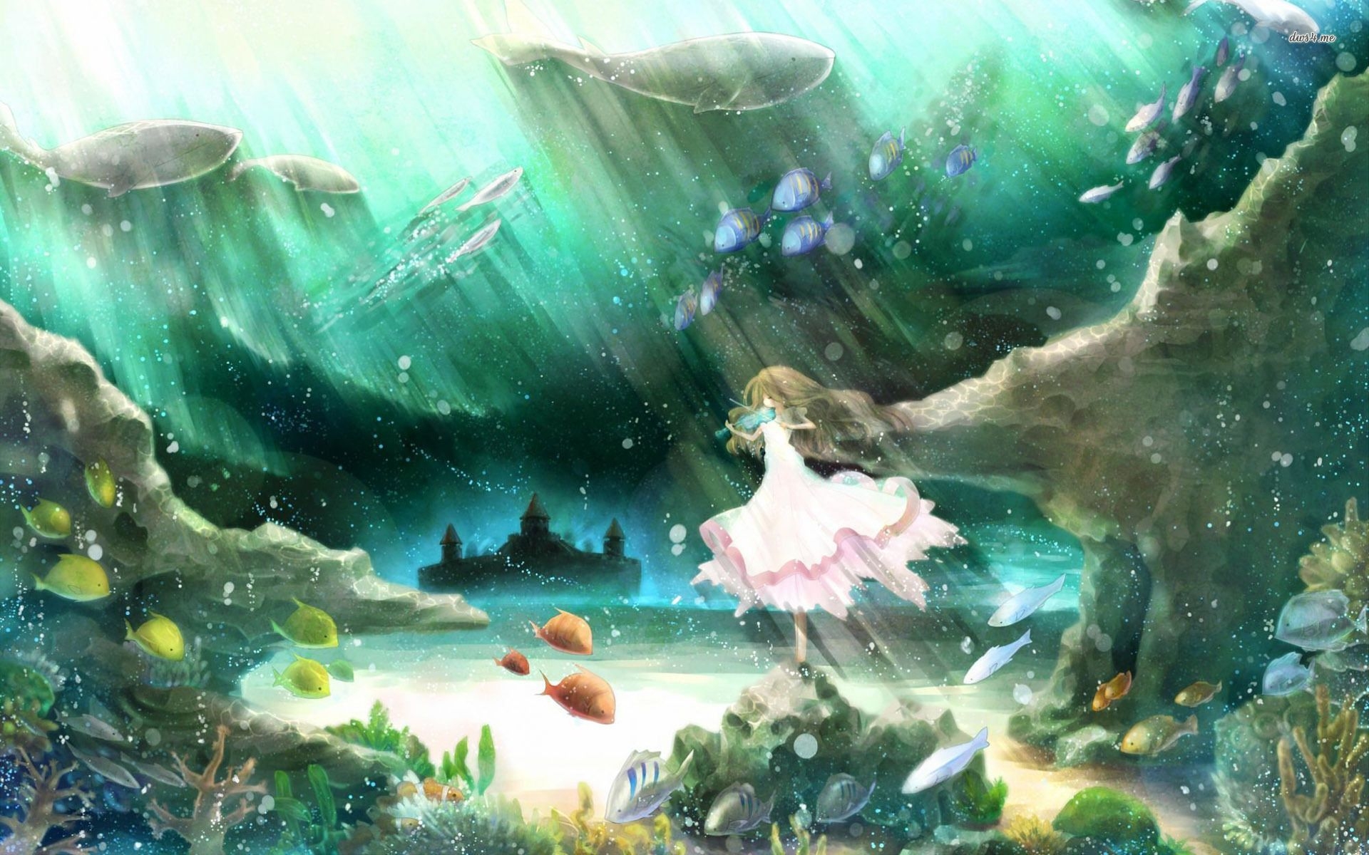 1920x1200 Underwater violinist wallpaper wallpaper - Live wallpaper, Anime, Wallpaper, Desktop