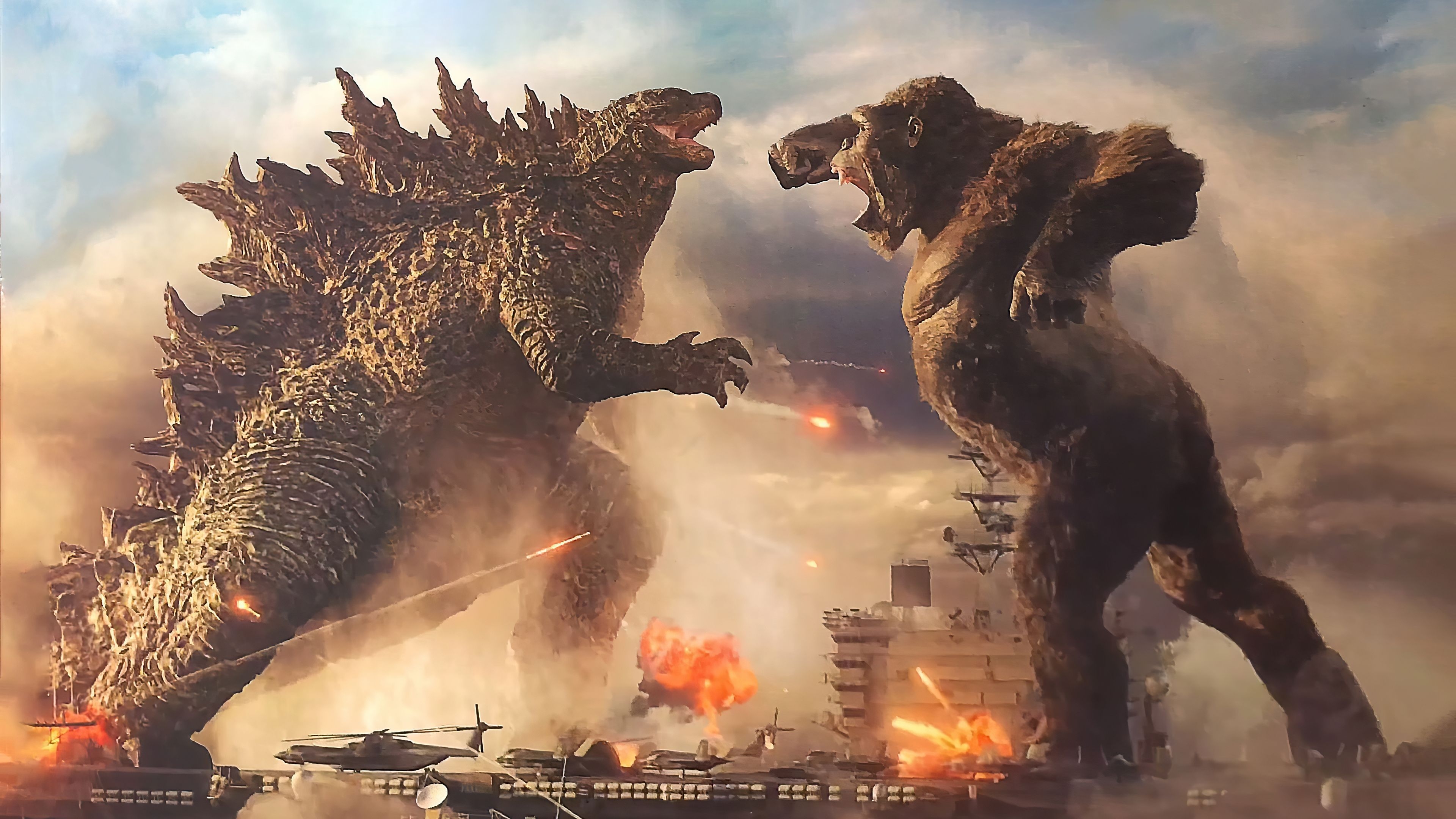 3840x2160 Godzilla Vs King Kong, HD Movies, 4k Wallpaper, Image, Background, Photo and Picture, Desktop