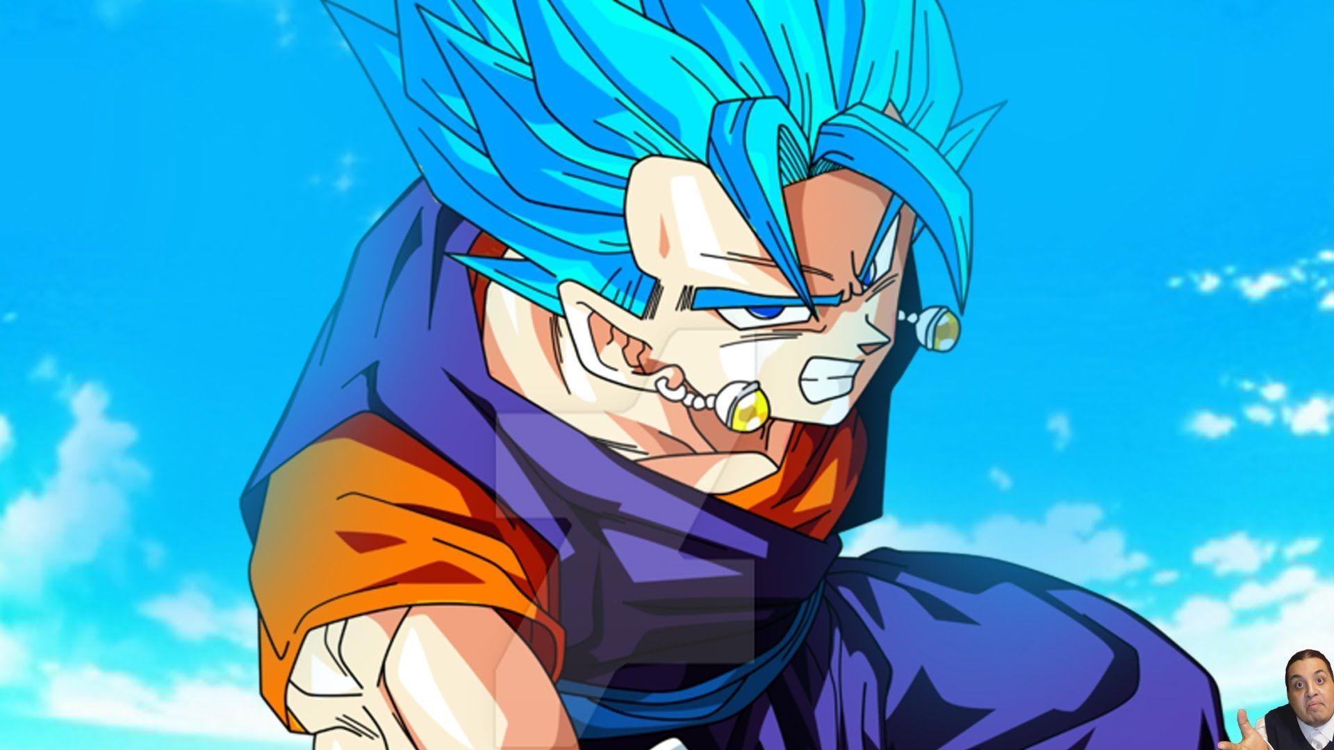 1920x1080 Super Saiyan God Super Saiyan Vegito in Dragon Ball Super Anime, Desktop