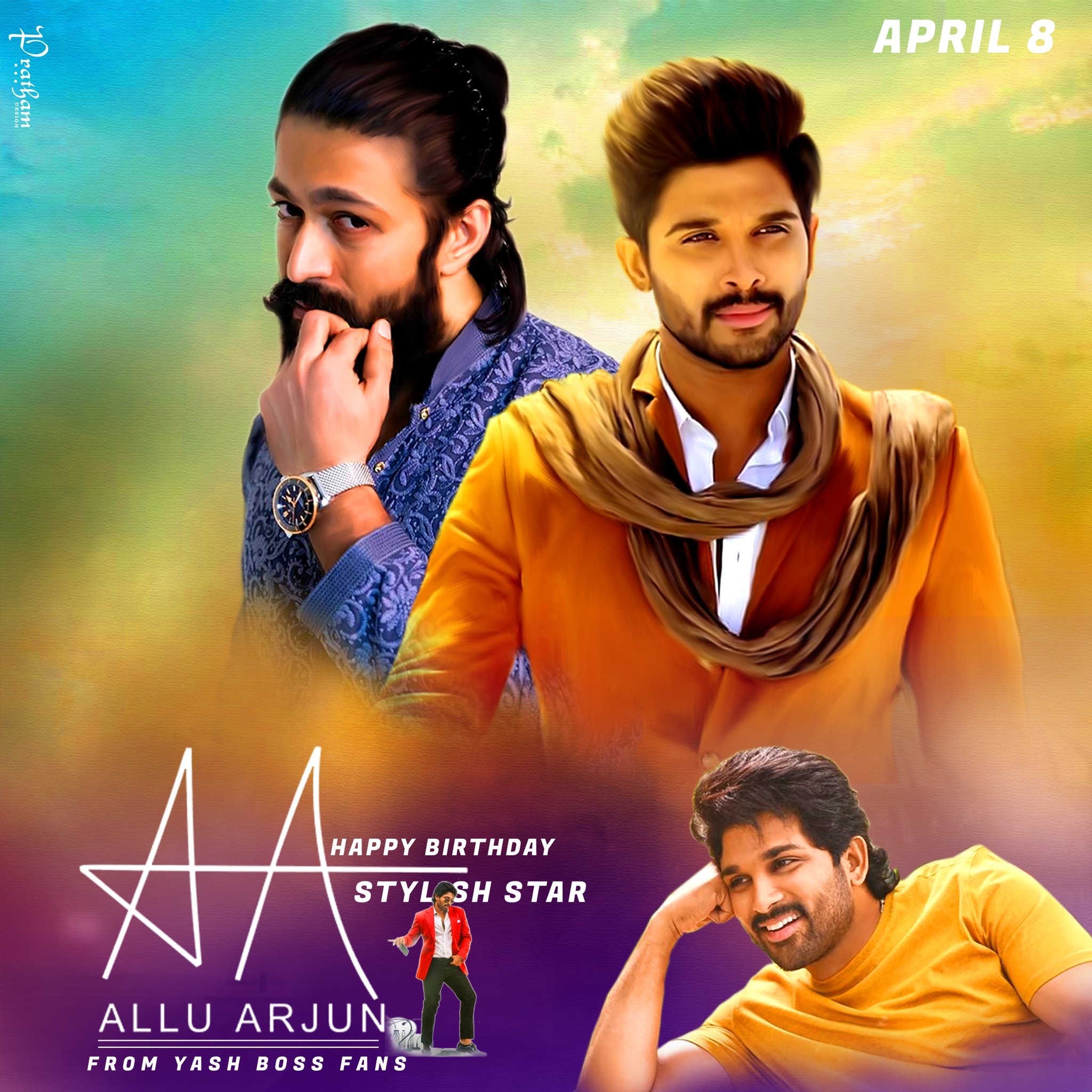 2050x2050 Yash Trend's™ Birthday Wishes To Stylish Star Garu Behalf Of BOSS Fans♥️ Waiting For #AA20 #HappyBirthdayAlluArjun #KGFChapter2, Phone